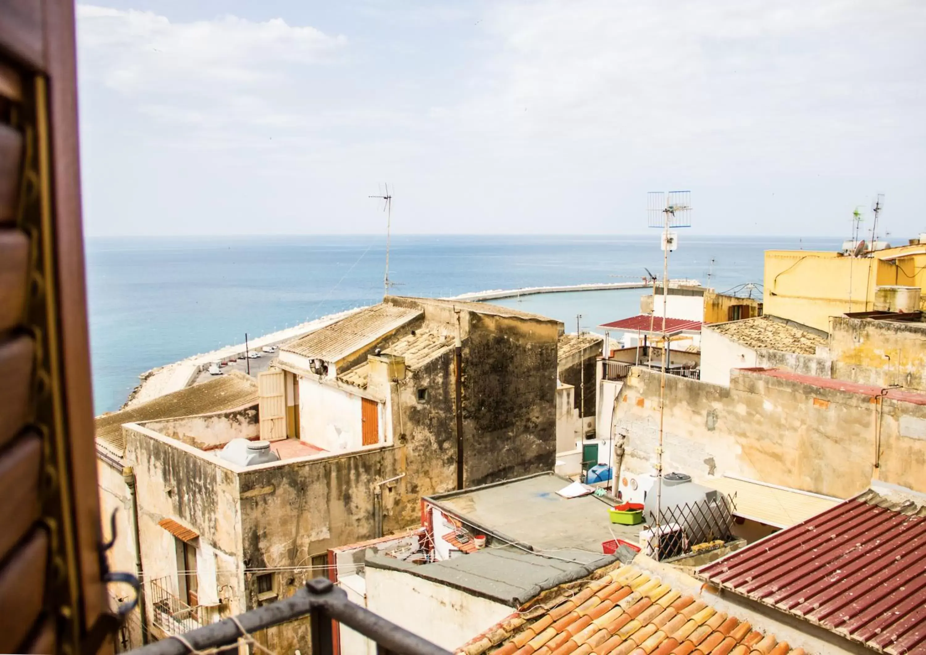 Balcony/Terrace, City View in B&B Porta Bagni