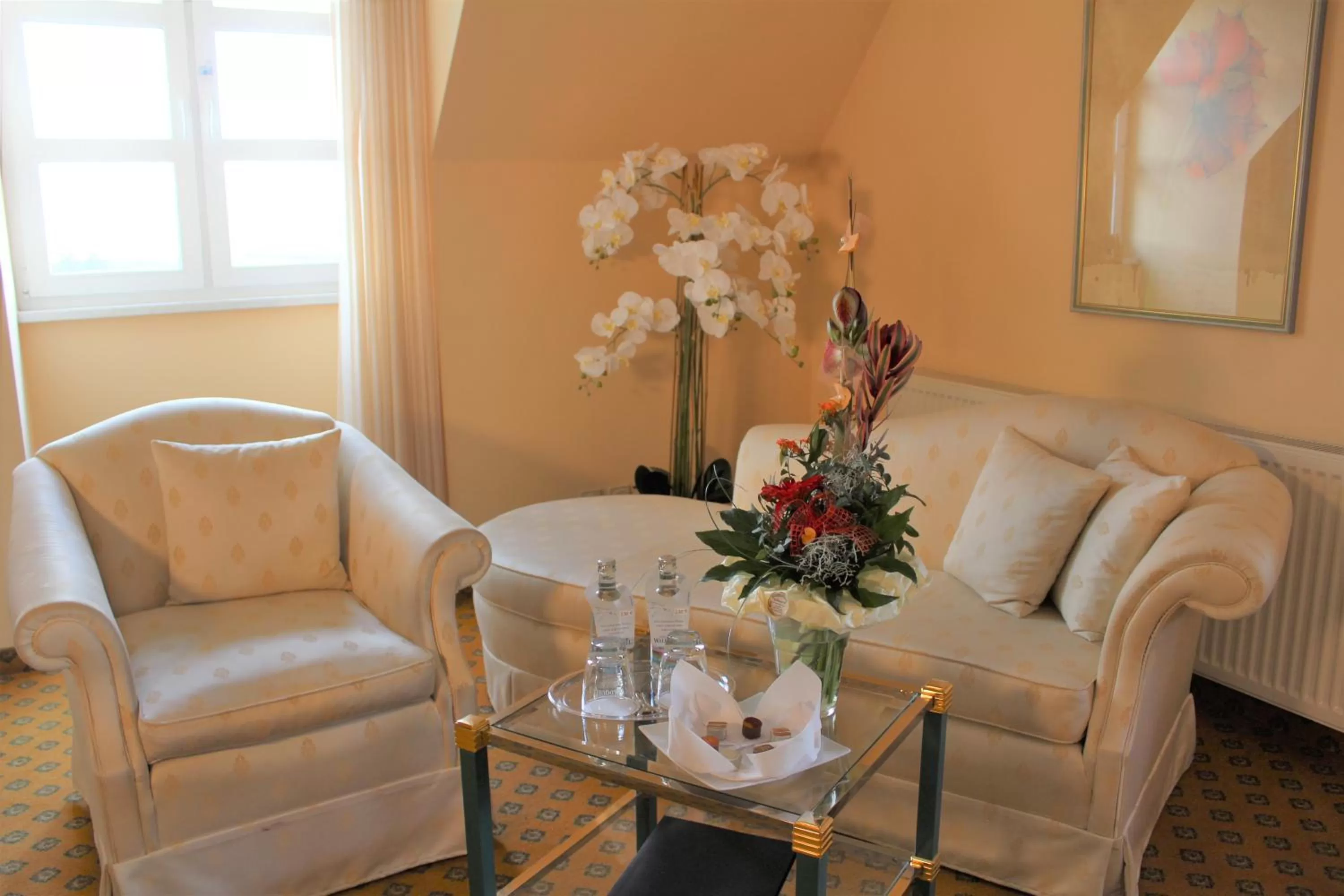 Living room in Hotel Residenz Bad Frankenhausen