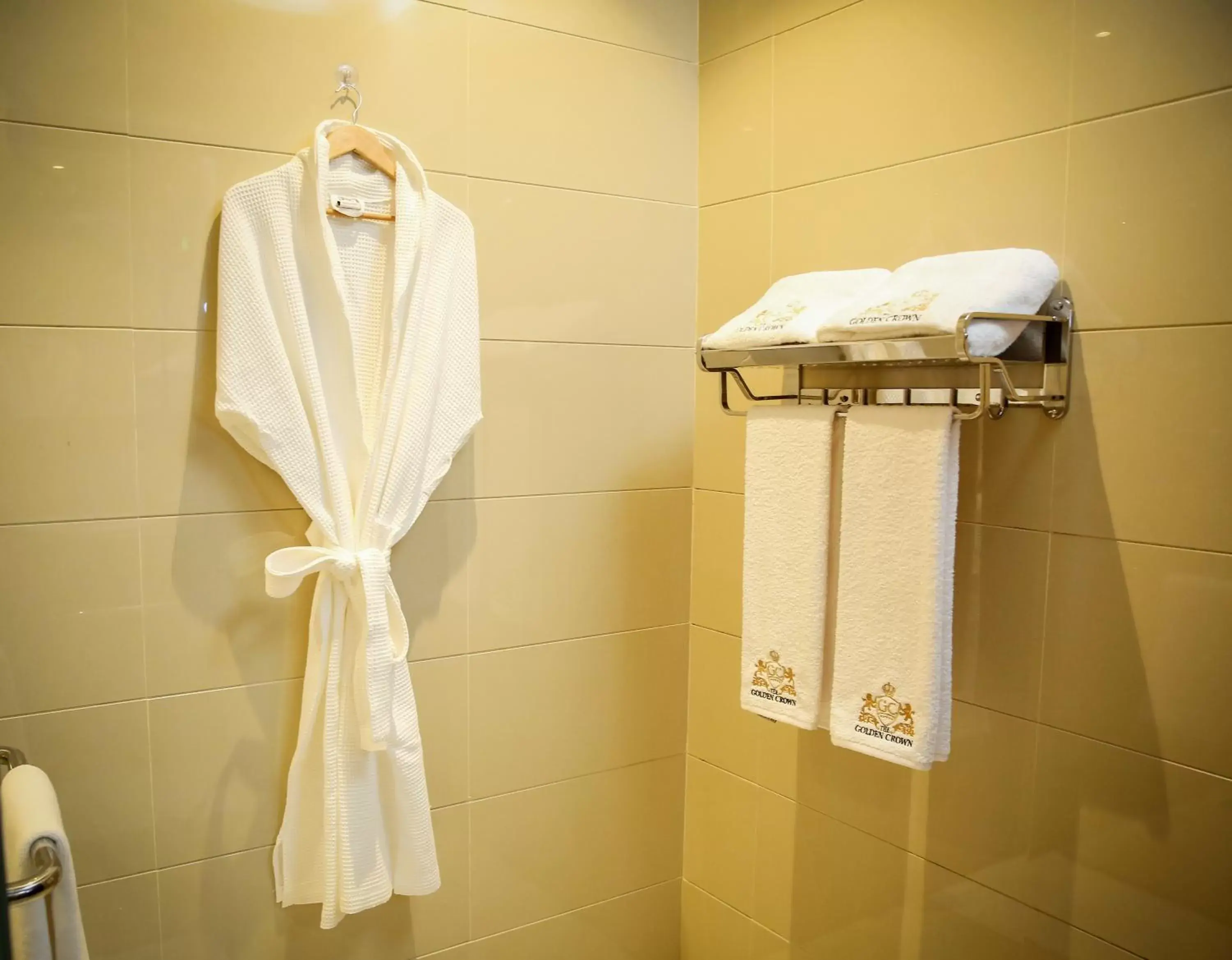 Bathroom in The Golden Crown Hotel
