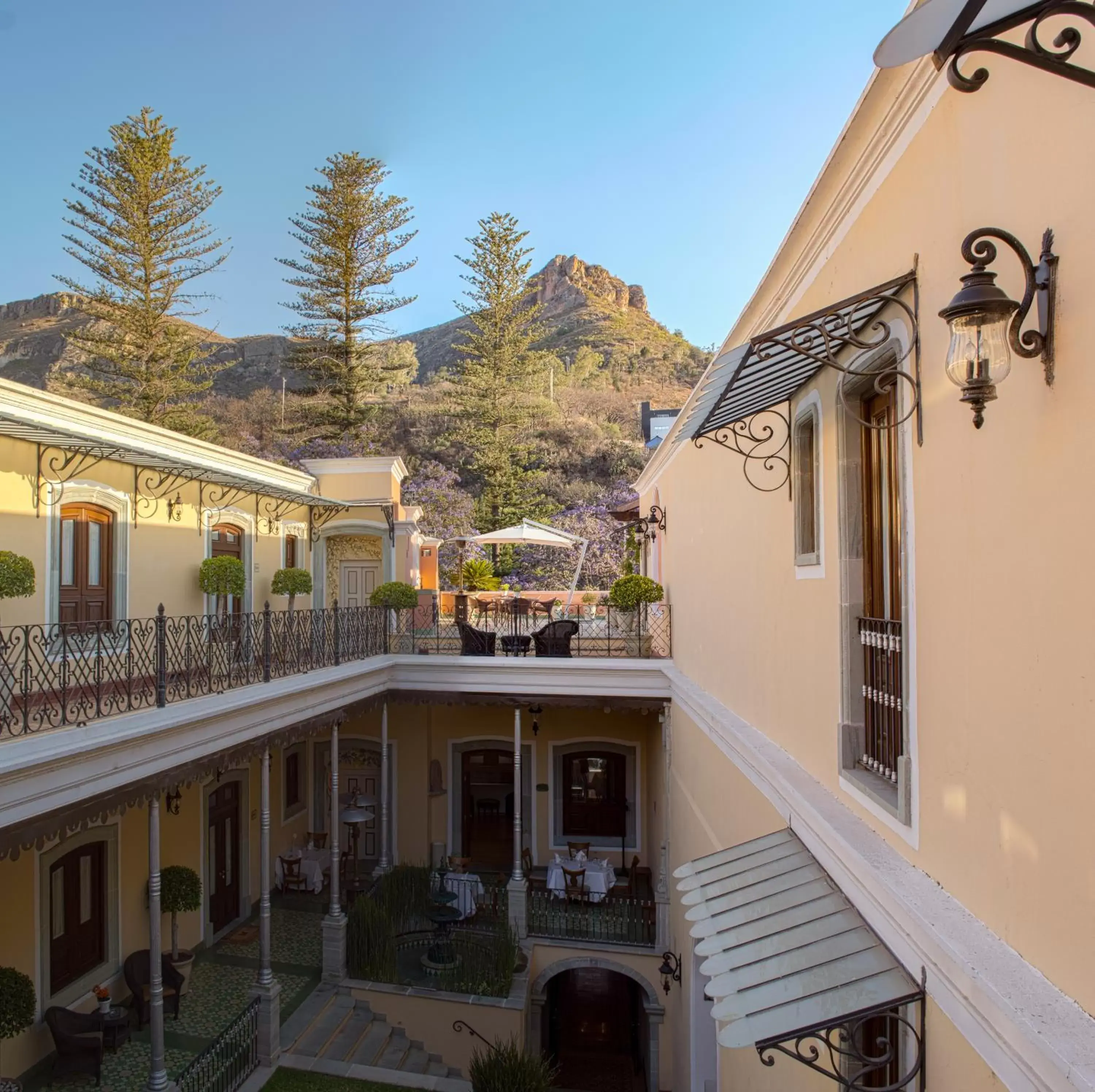 Balcony/Terrace in Villa Maria Cristina Hotel