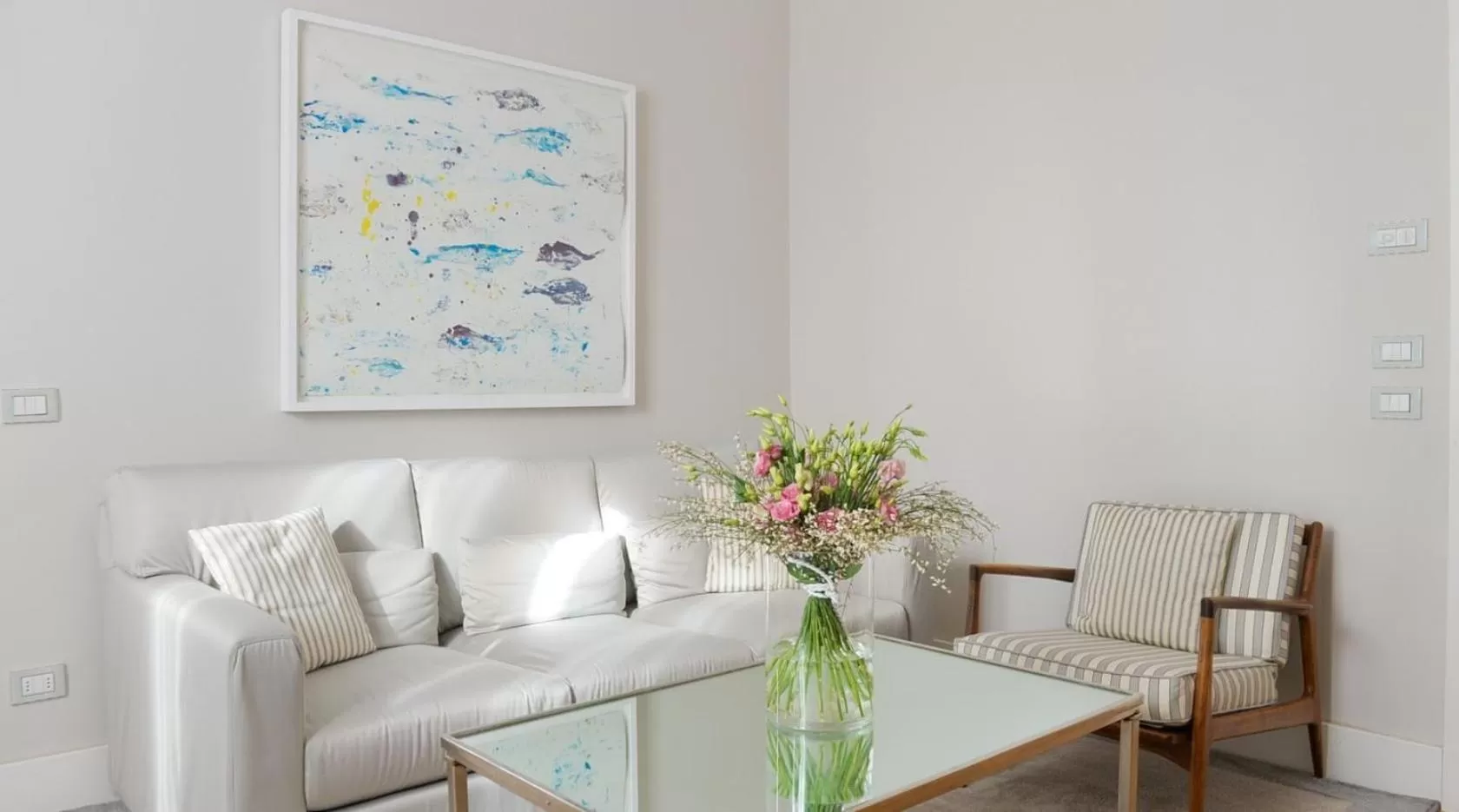 Seating area in Grand Hotel Croce Di Malta