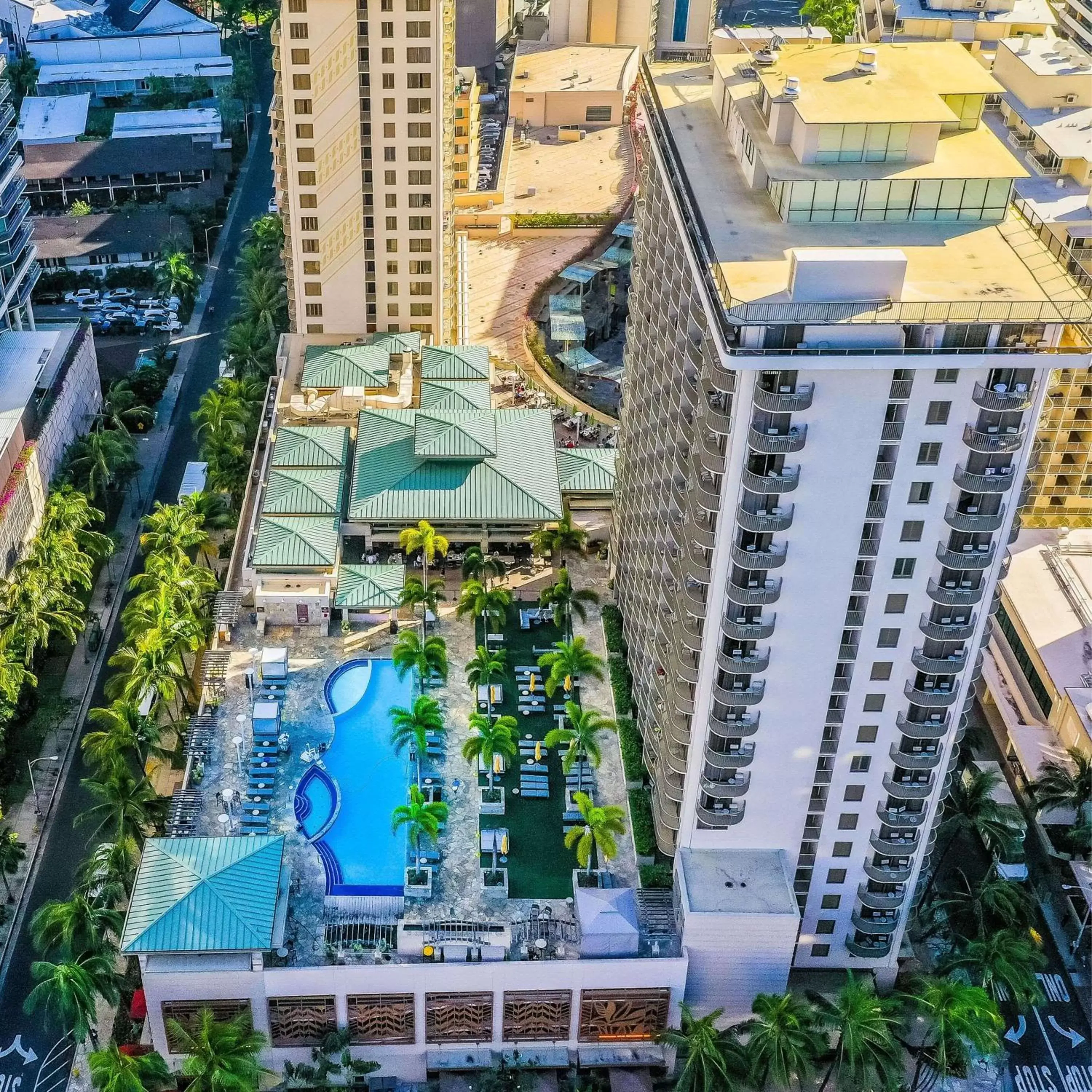 Property building, Bird's-eye View in Embassy Suites by Hilton Waikiki Beach Walk