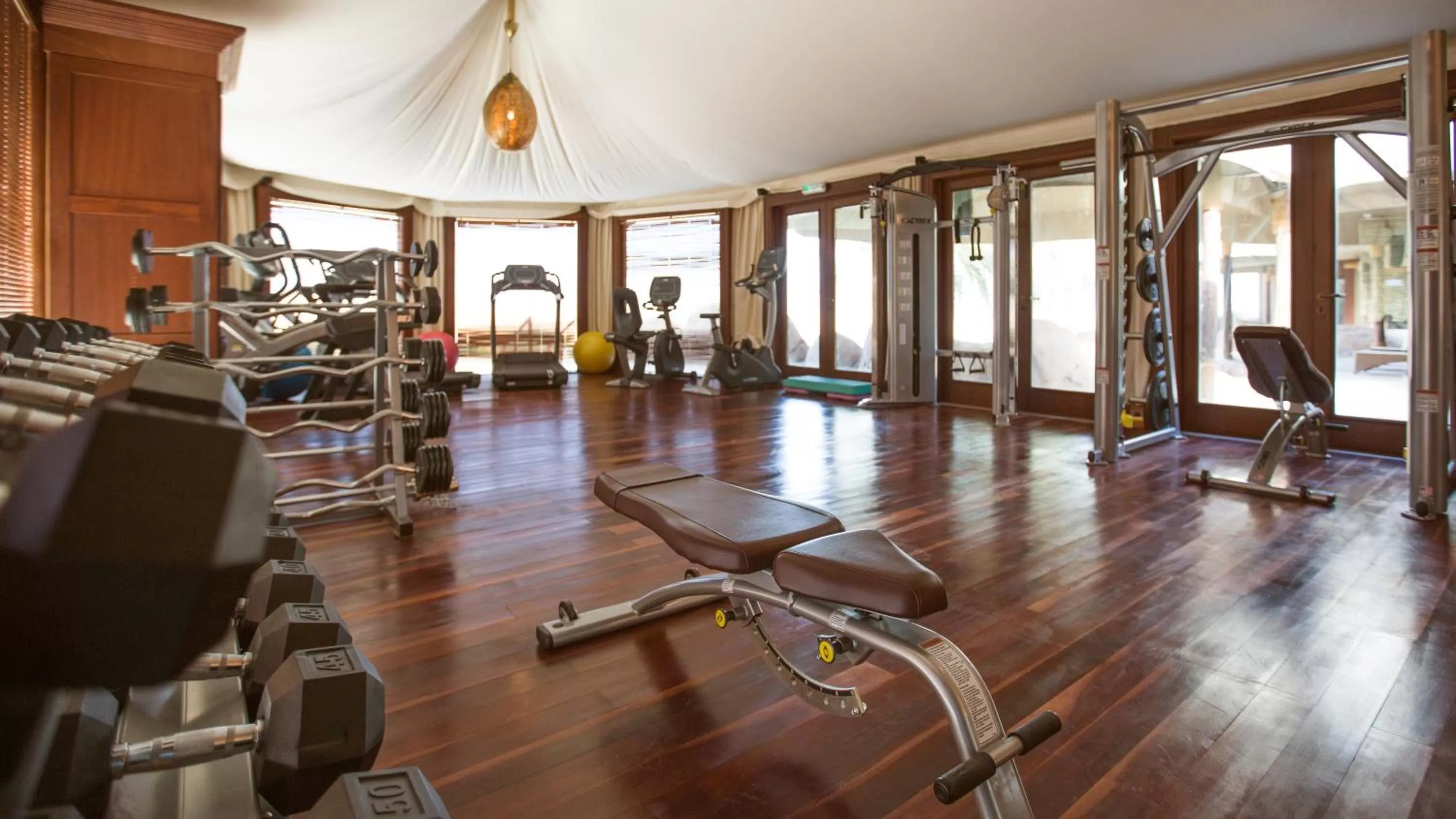 Fitness centre/facilities in Telal Resort Al Ain