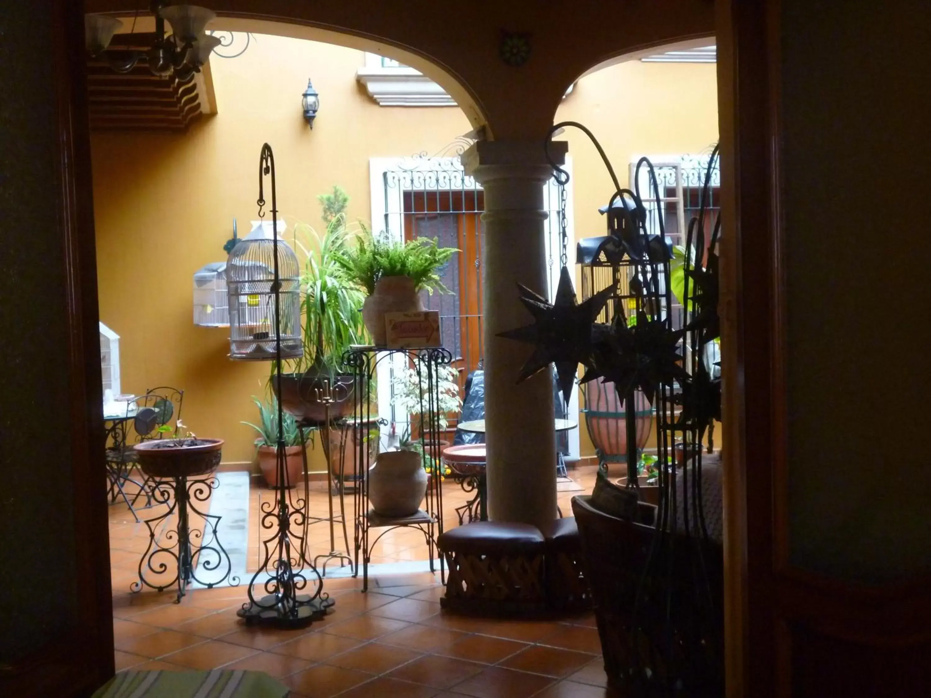 Balcony/Terrace in Hotel Boutique Parador San Miguel Oaxaca