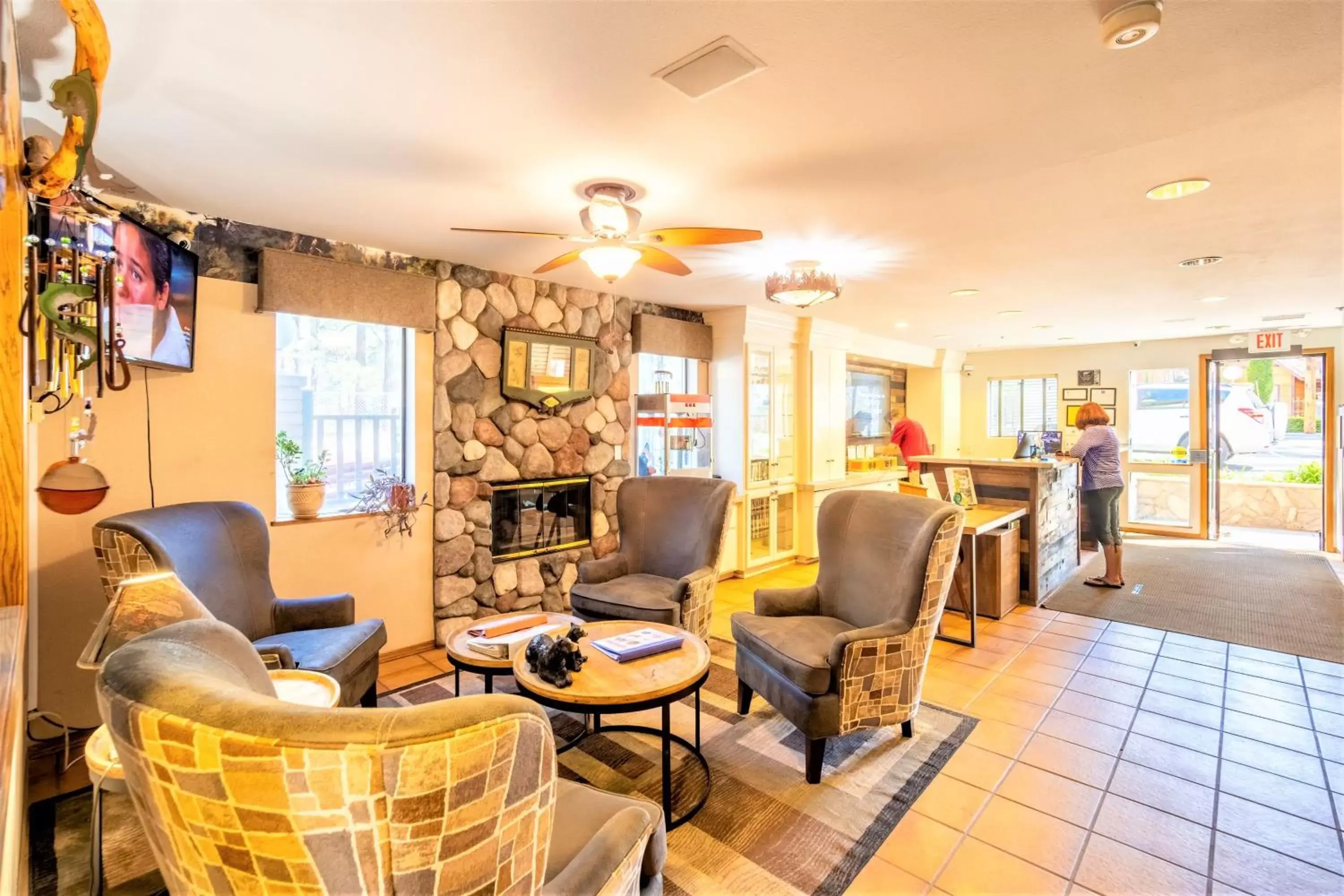 Lobby or reception in Lagonita Lodge Lobby or reception in Lagonita Lodge