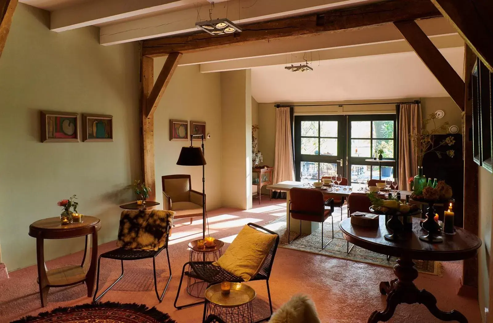 Seating Area in Boutique B&B Hoeve de Haar