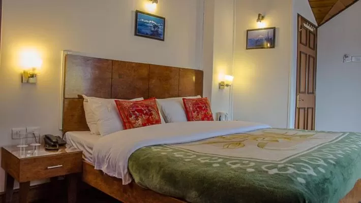 Bed in Hotel Shangrila Regency