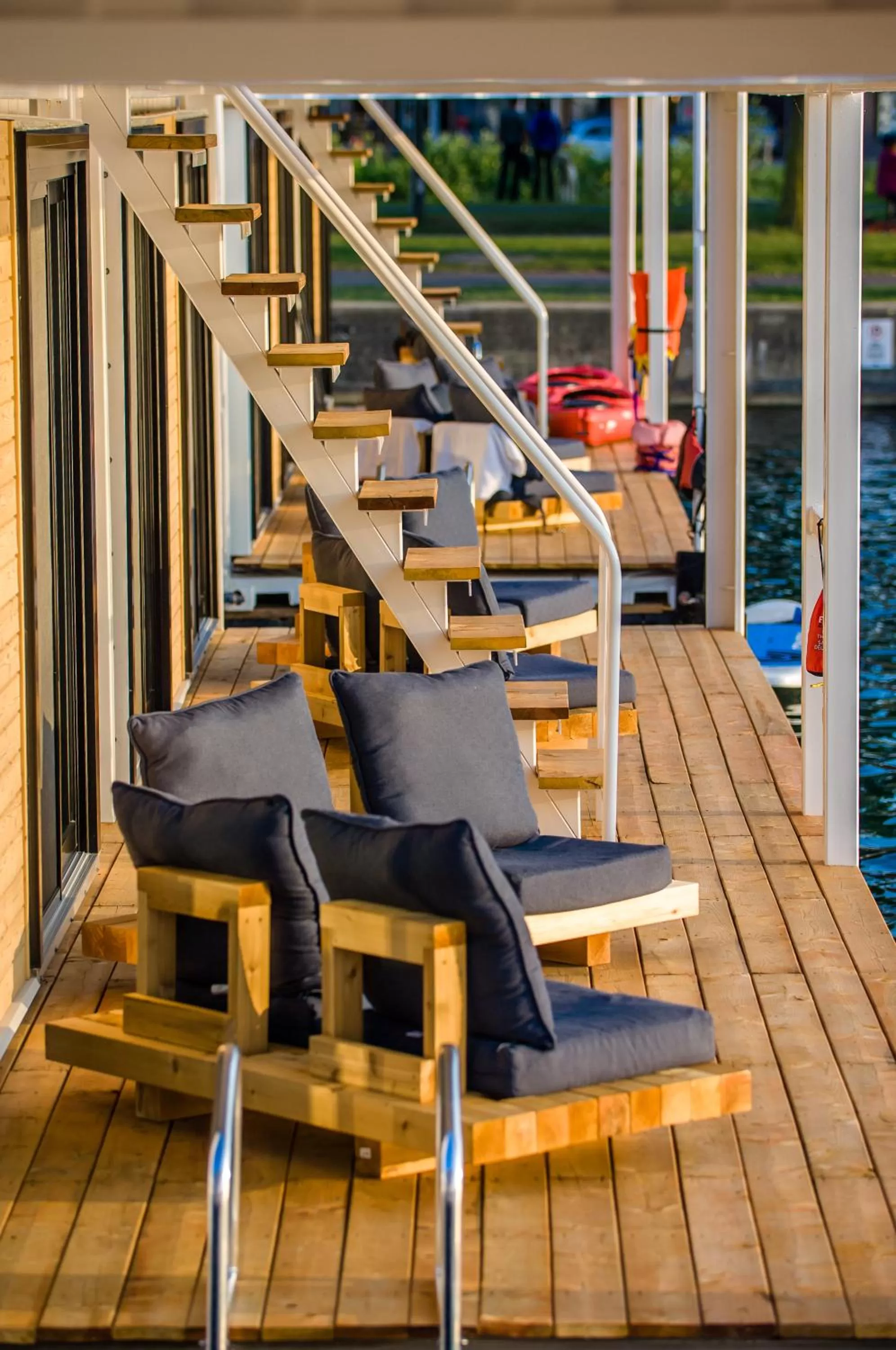 Seating area in Flotel