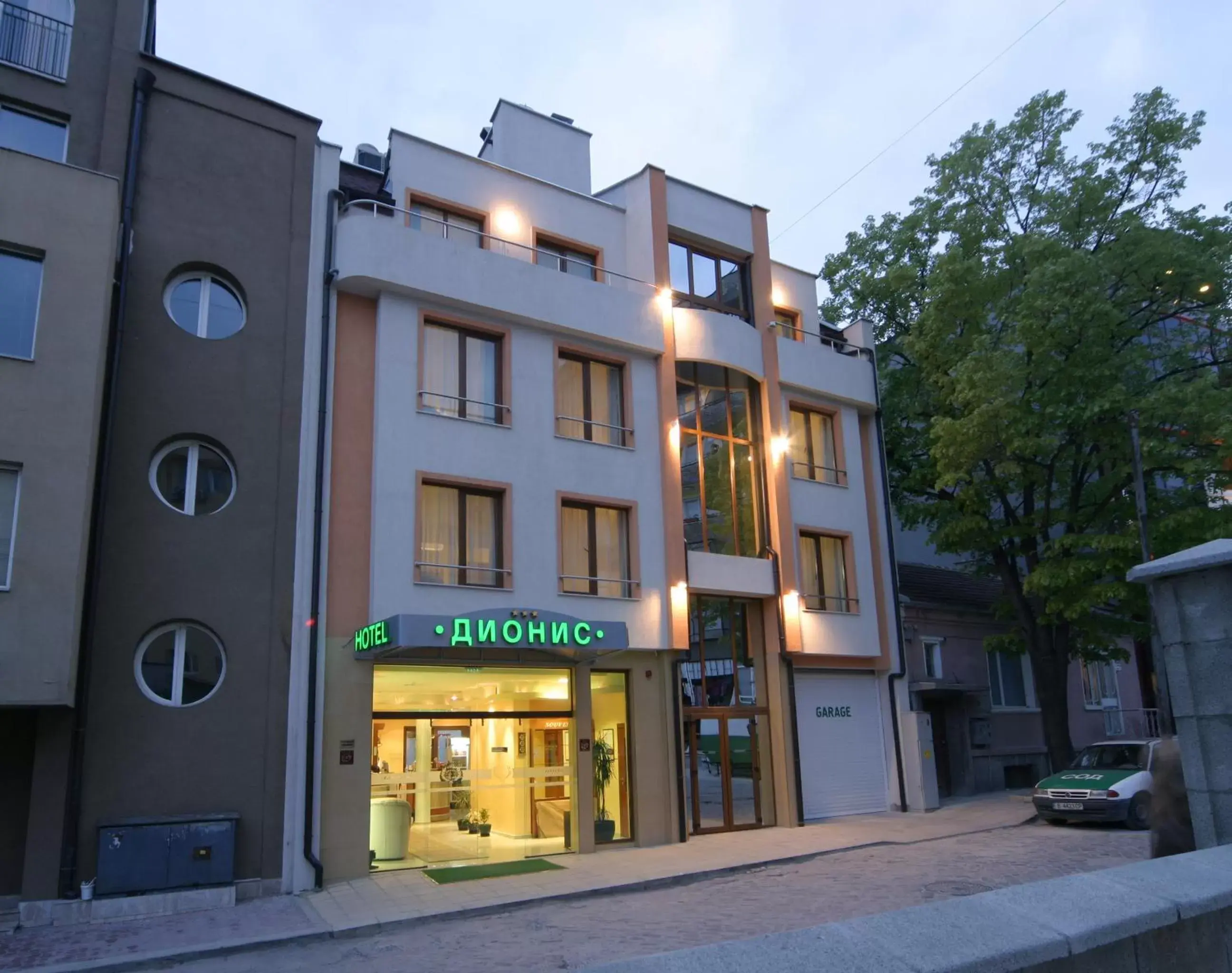 Property building in Dionis Hotel