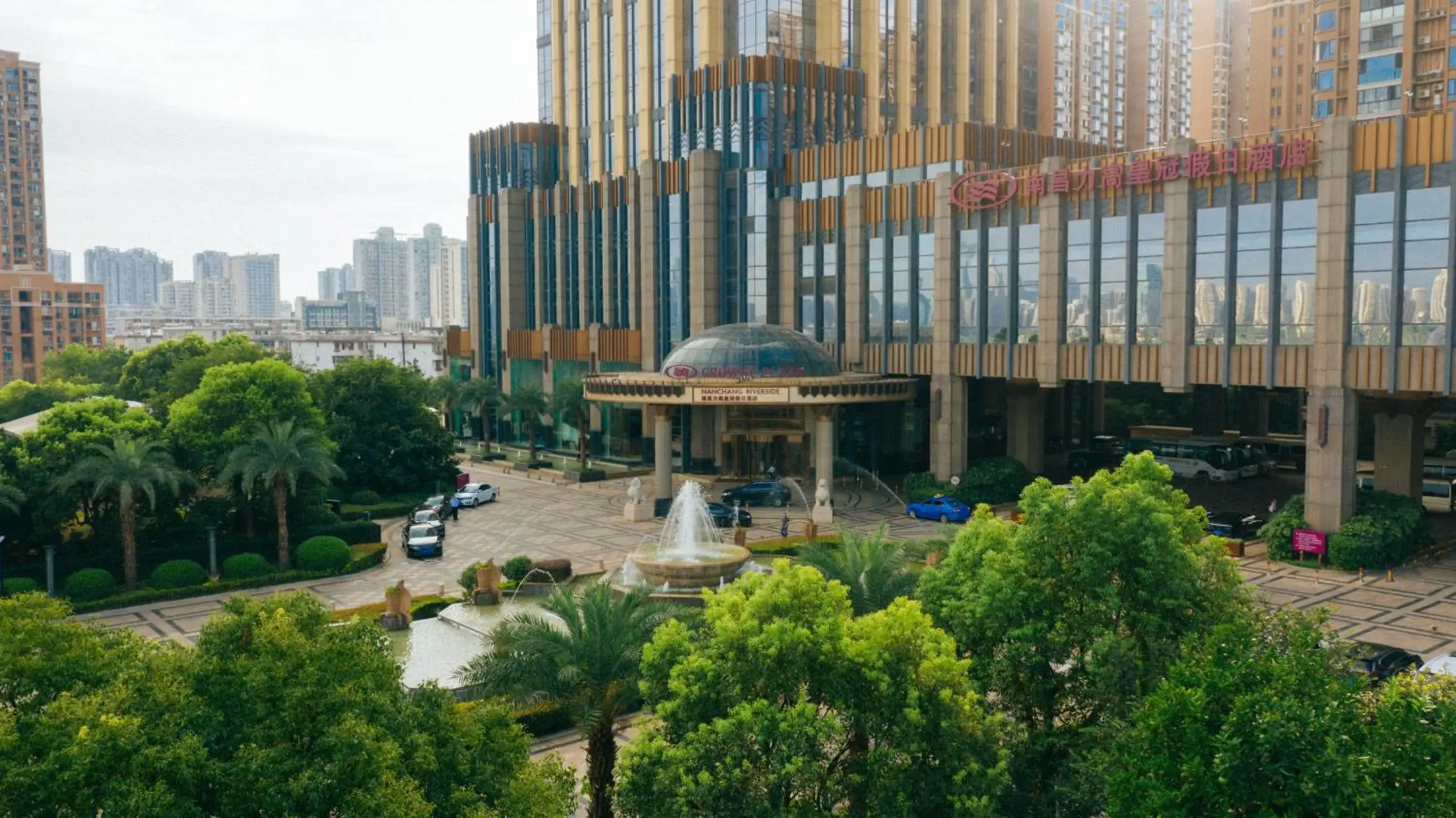 Property building in Crowne Plaza Nanchang Riverside, an IHG Hotel