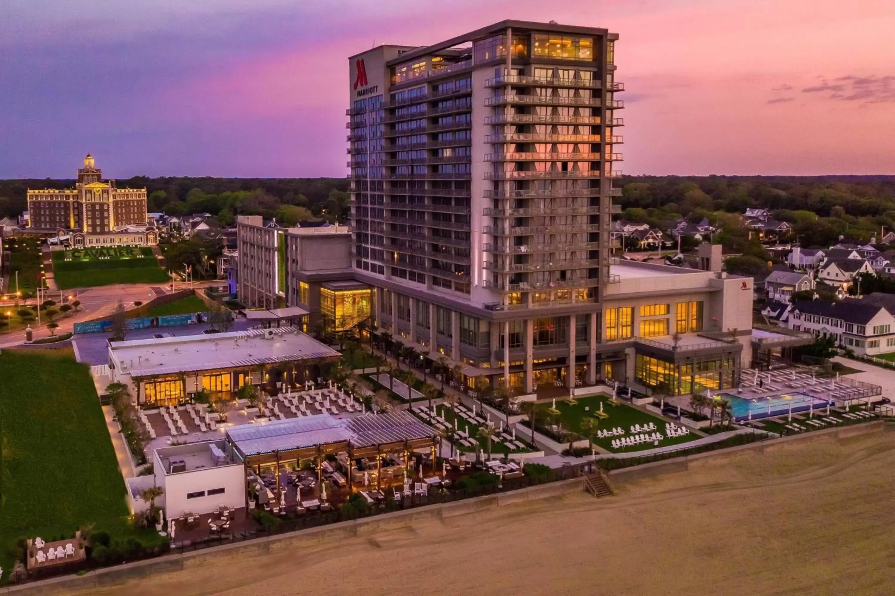 Property building, Bird's-eye View in Marriott Virginia Beach Oceanfront Resort