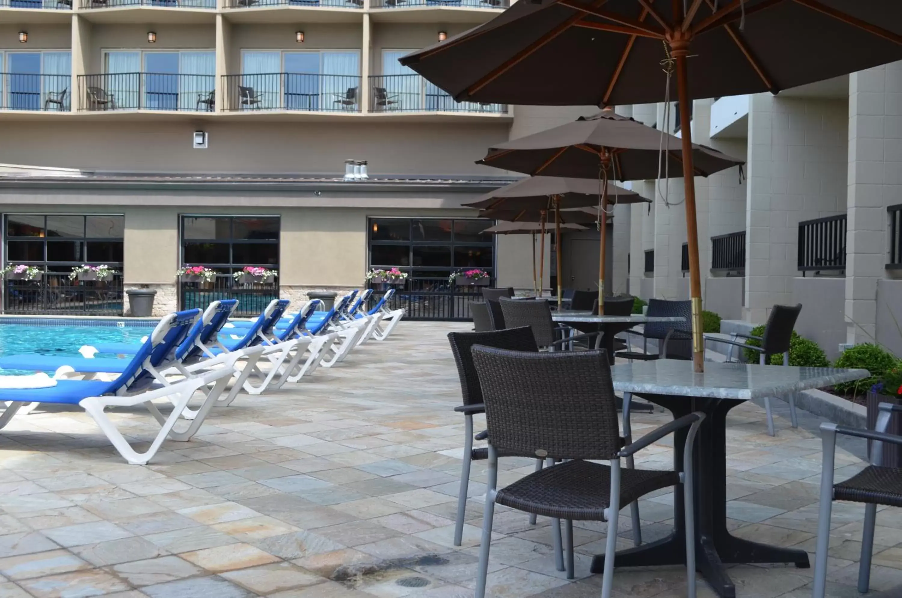 Balcony/Terrace, Swimming Pool in Coast Capri Hotel