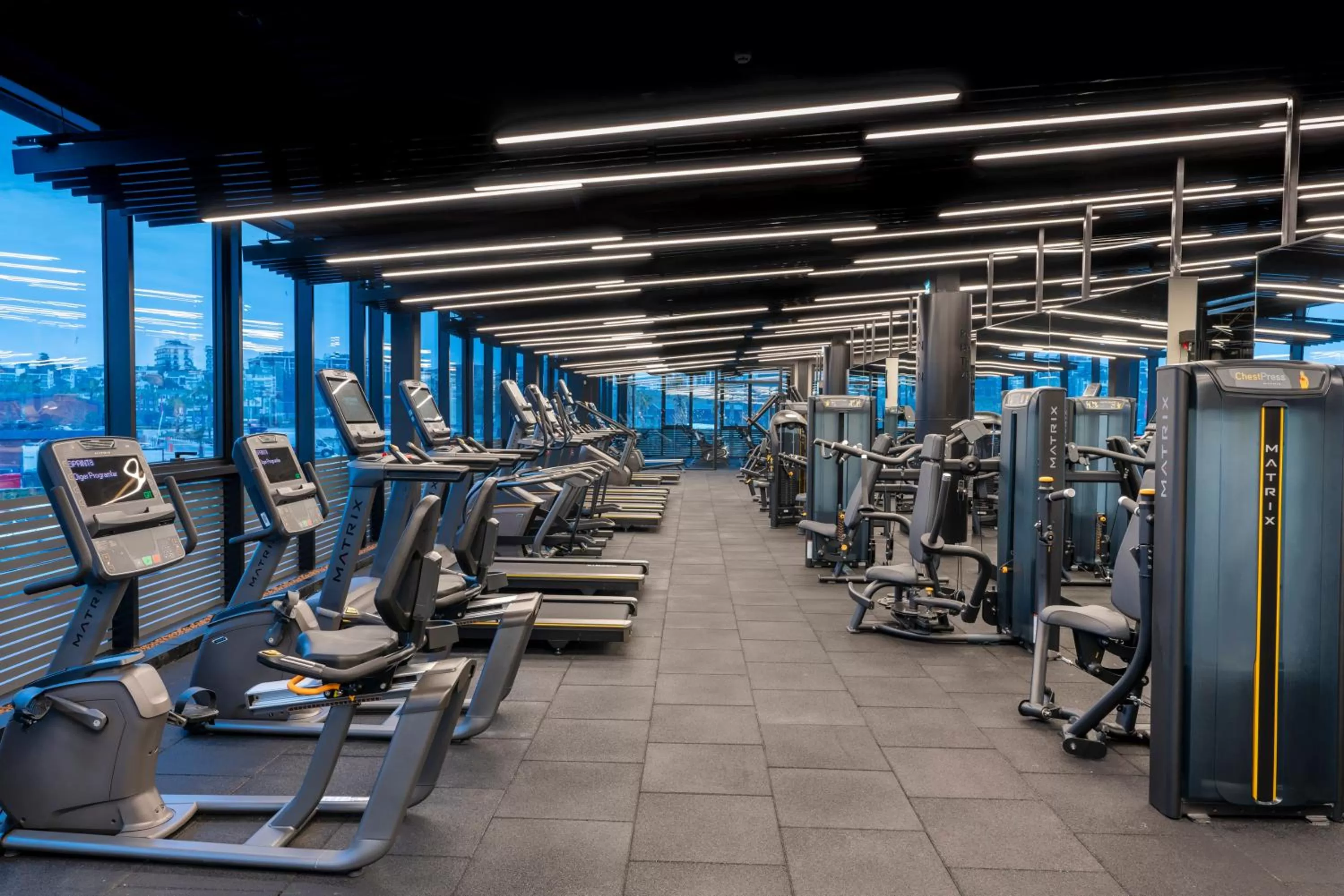 Fitness centre/facilities in Crowne Plaza - Istanbul Tuzla Viaport Marina by IHG