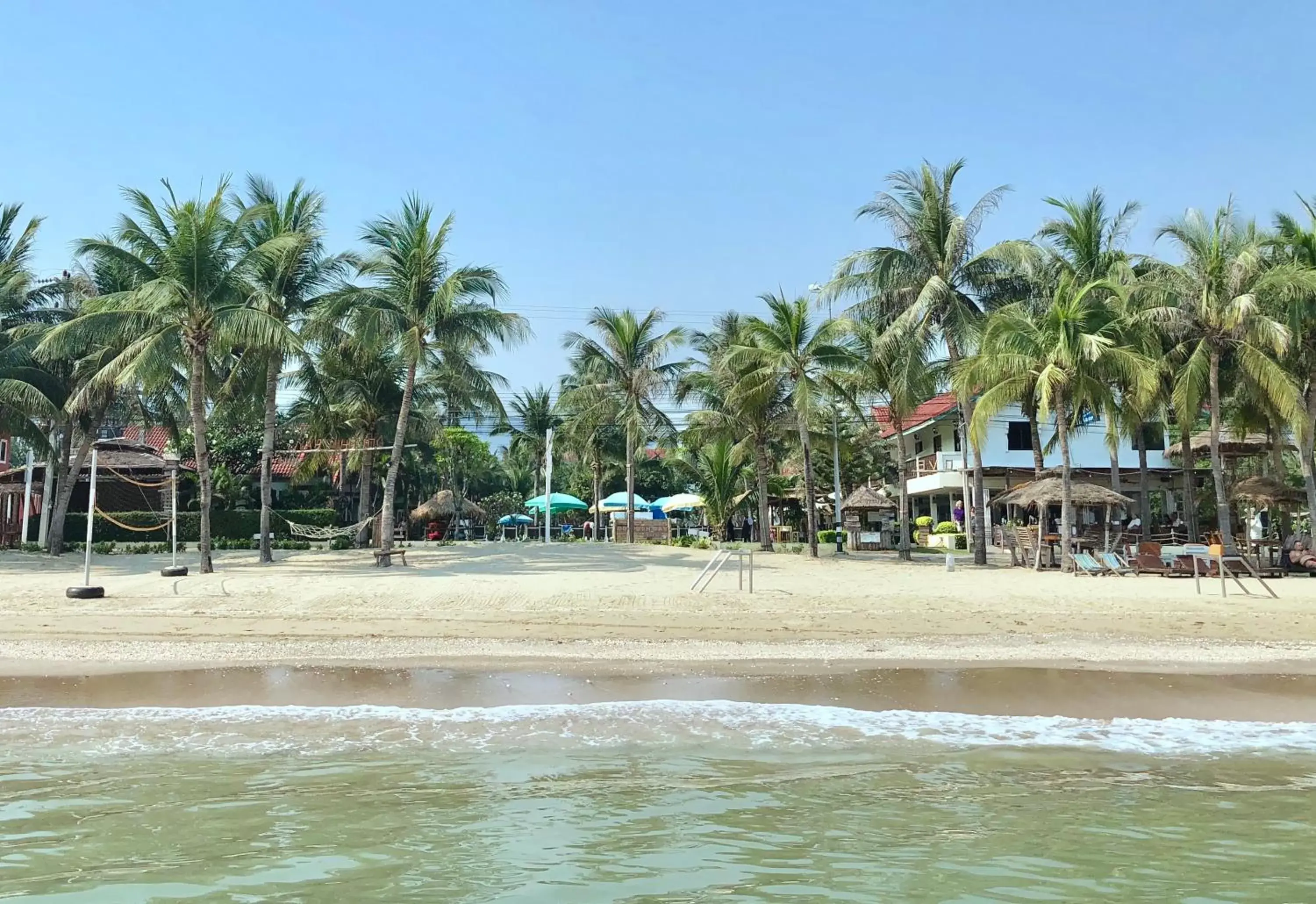 Beach in Dolphin Bay Beach Resort