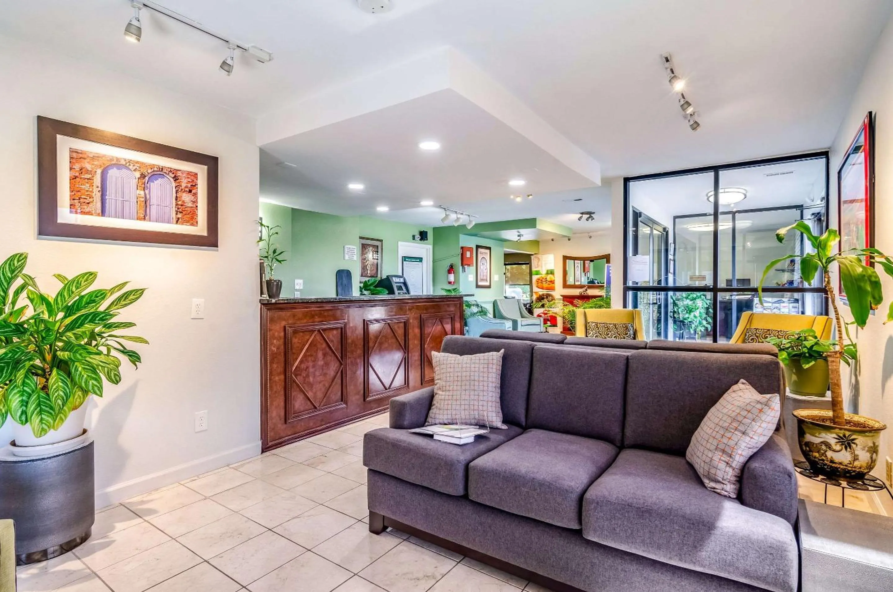 Lobby or reception in Quality Inn & Suites Creedmoor - Butner