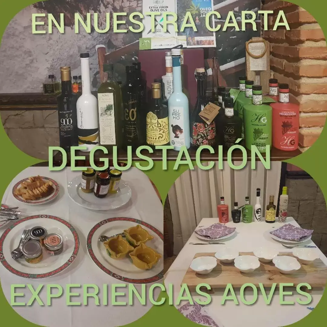 Food and drinks in Hotel Casa Marchena
