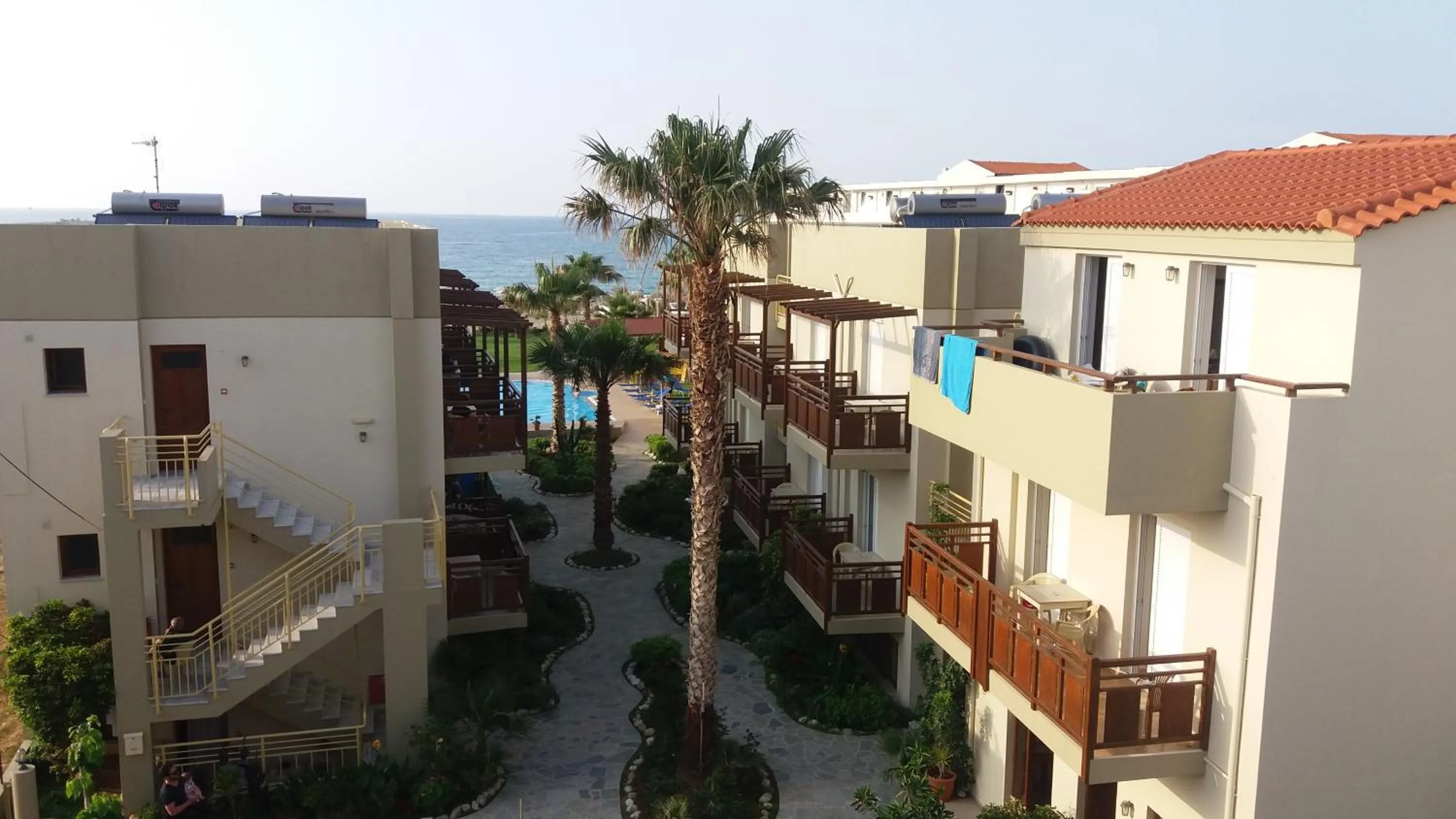 Sea view in Ilian Beach & Apartments