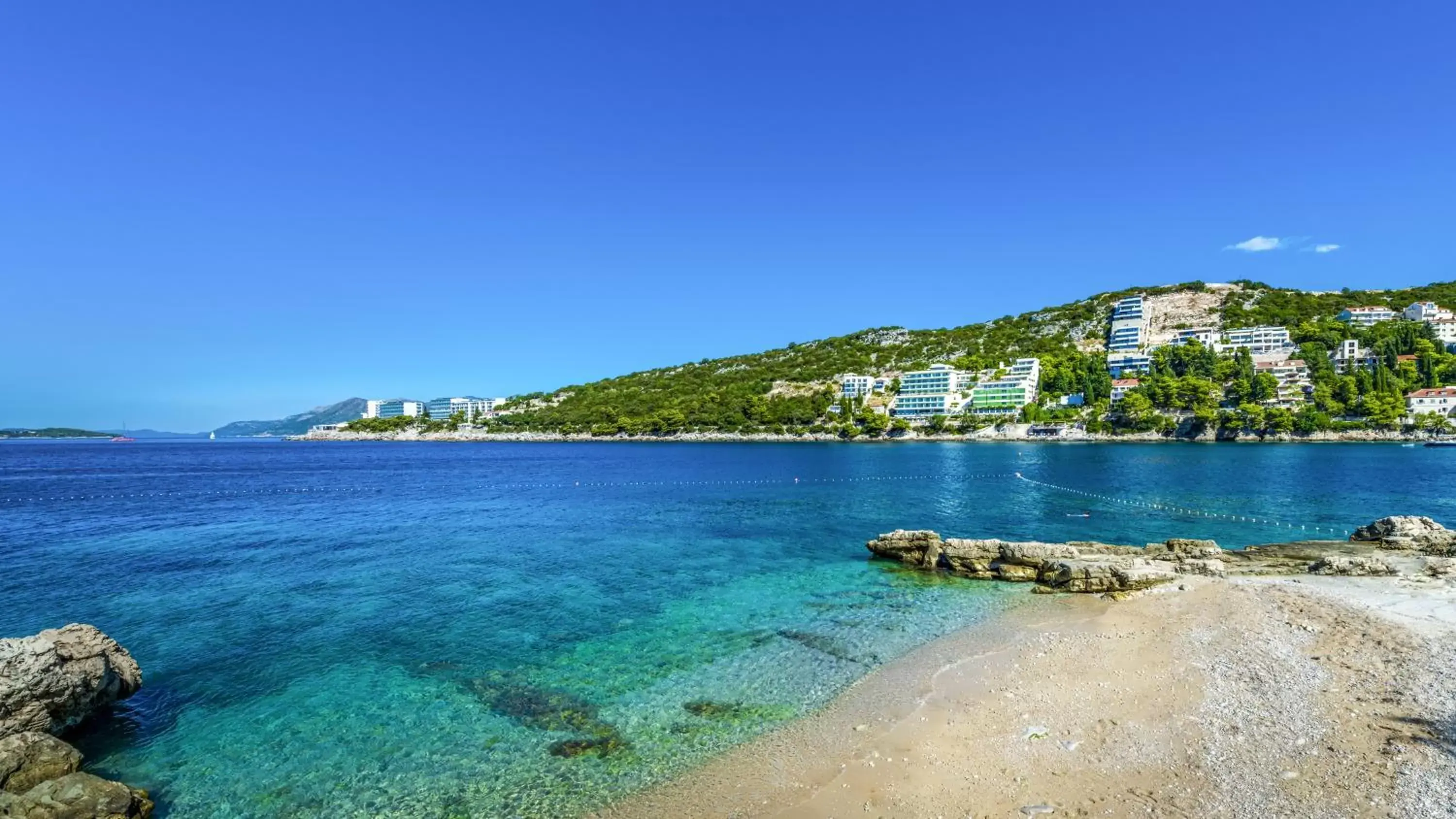 Beach in Hotel Splendid