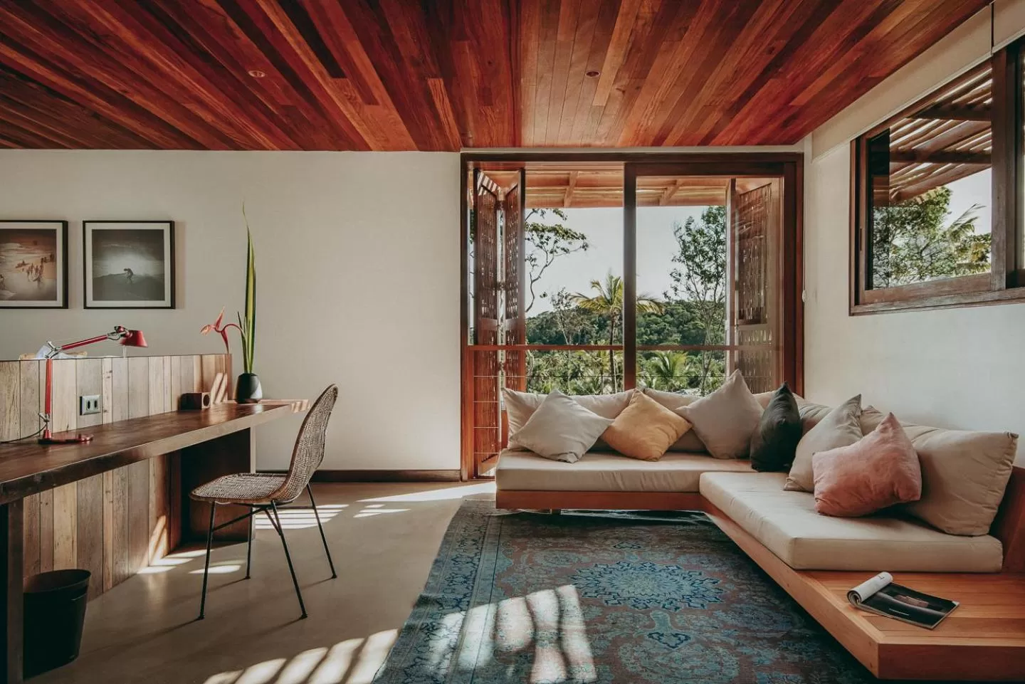 Seating area in Barracuda Hotel & Villas