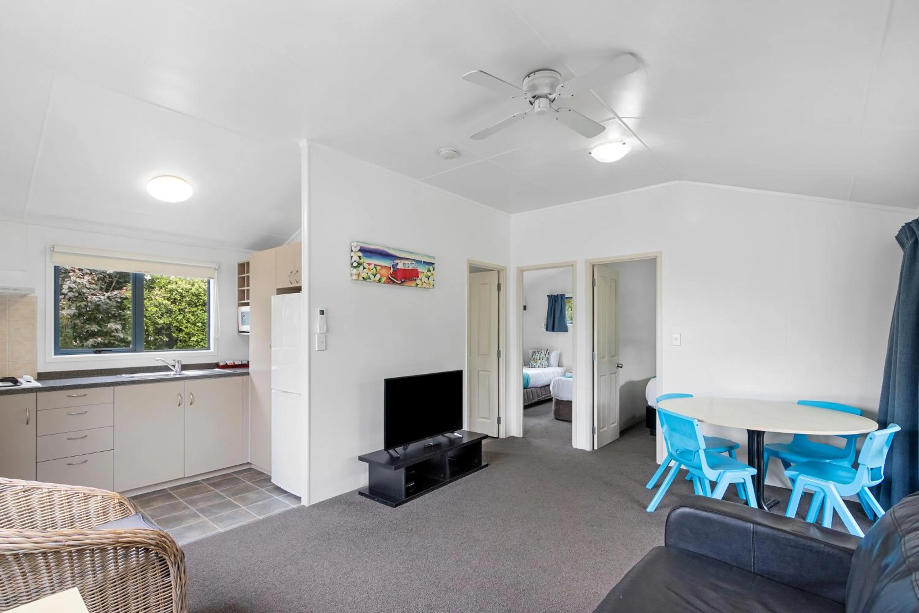 Living room in North South Holiday Park