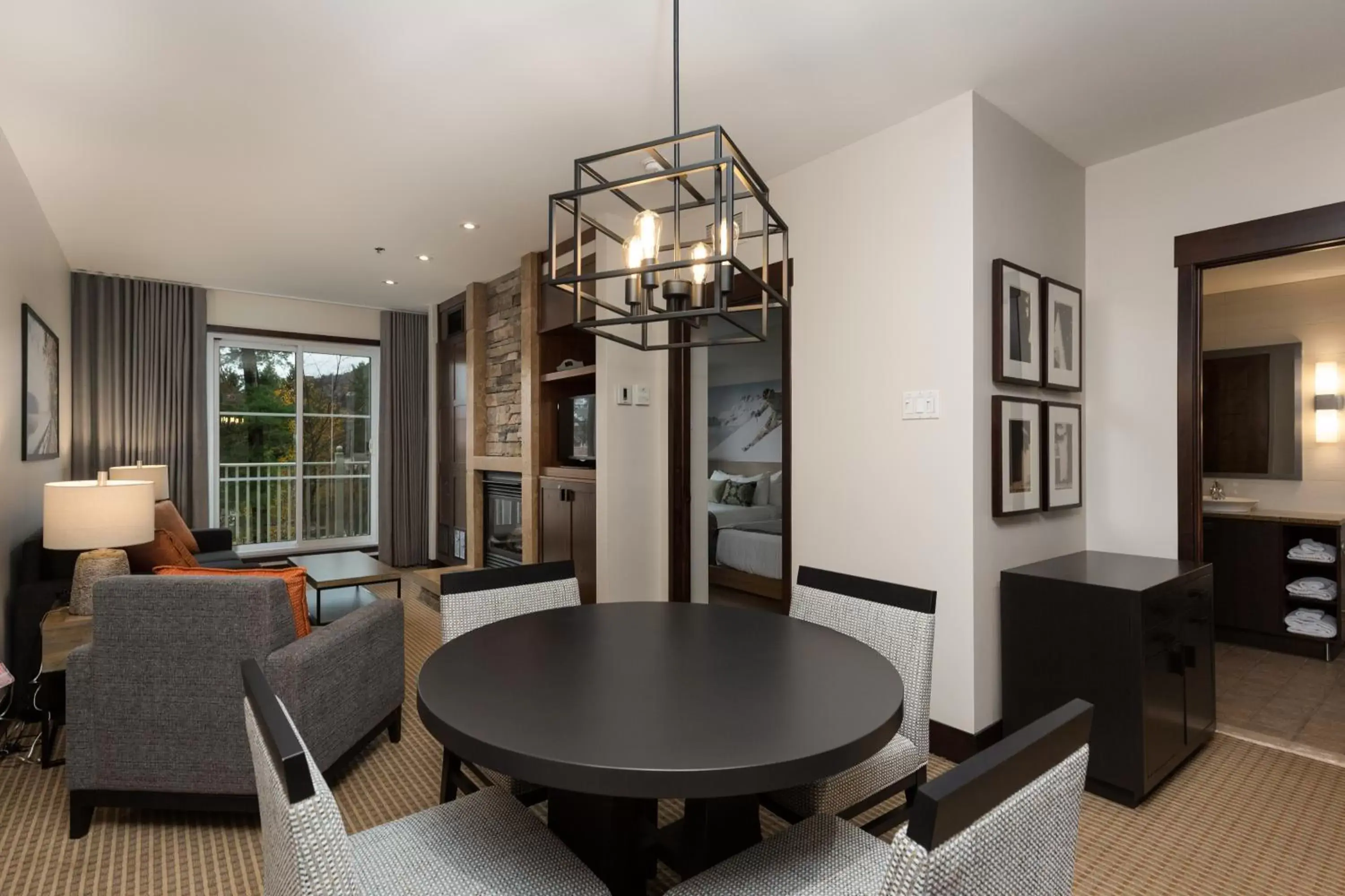 Living room in Ermitage du Lac Living room in Ermitage du Lac