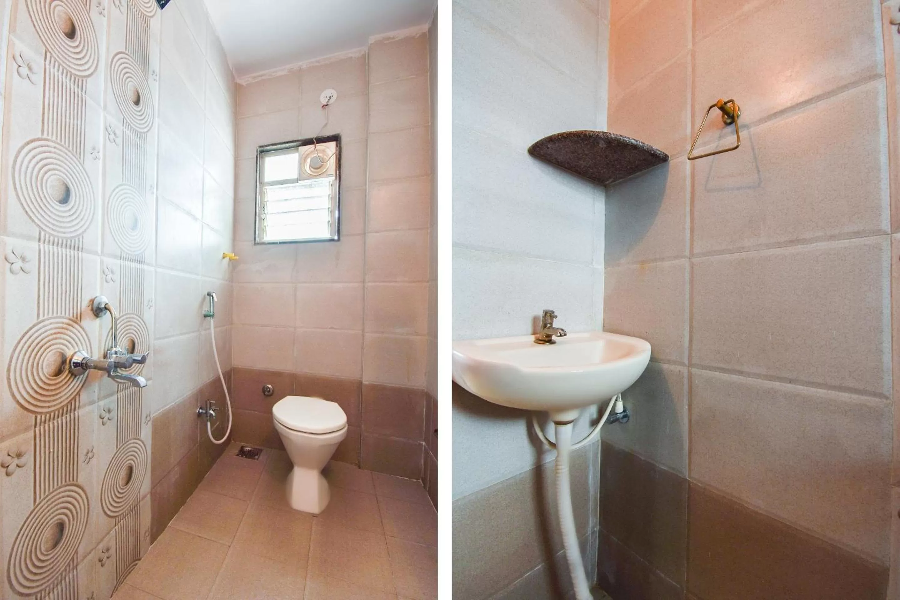 Bathroom in OYO Flagship 43302 Hotel Sargam