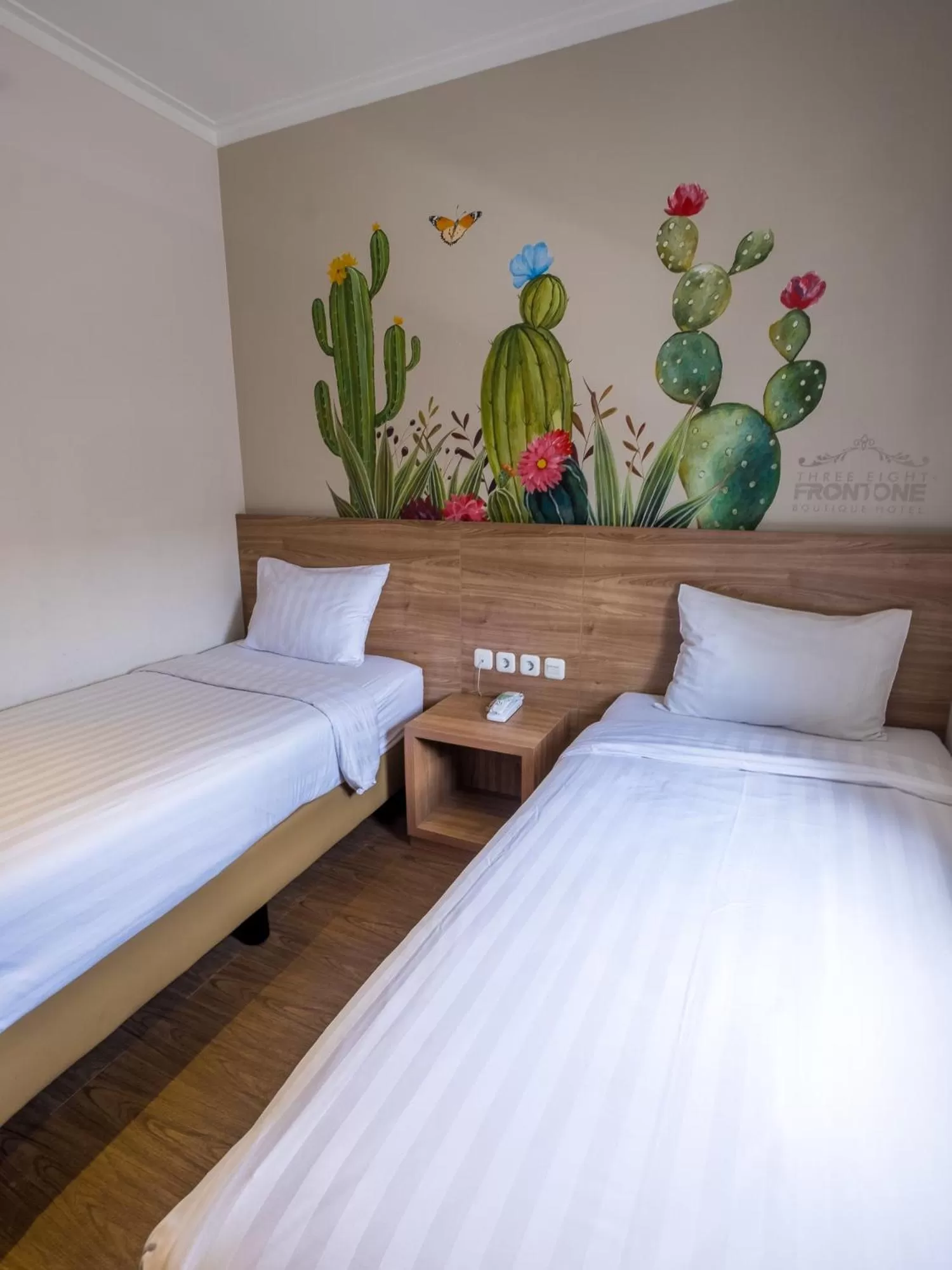 Bed in Three Eight Front One Boutique Batu Malang