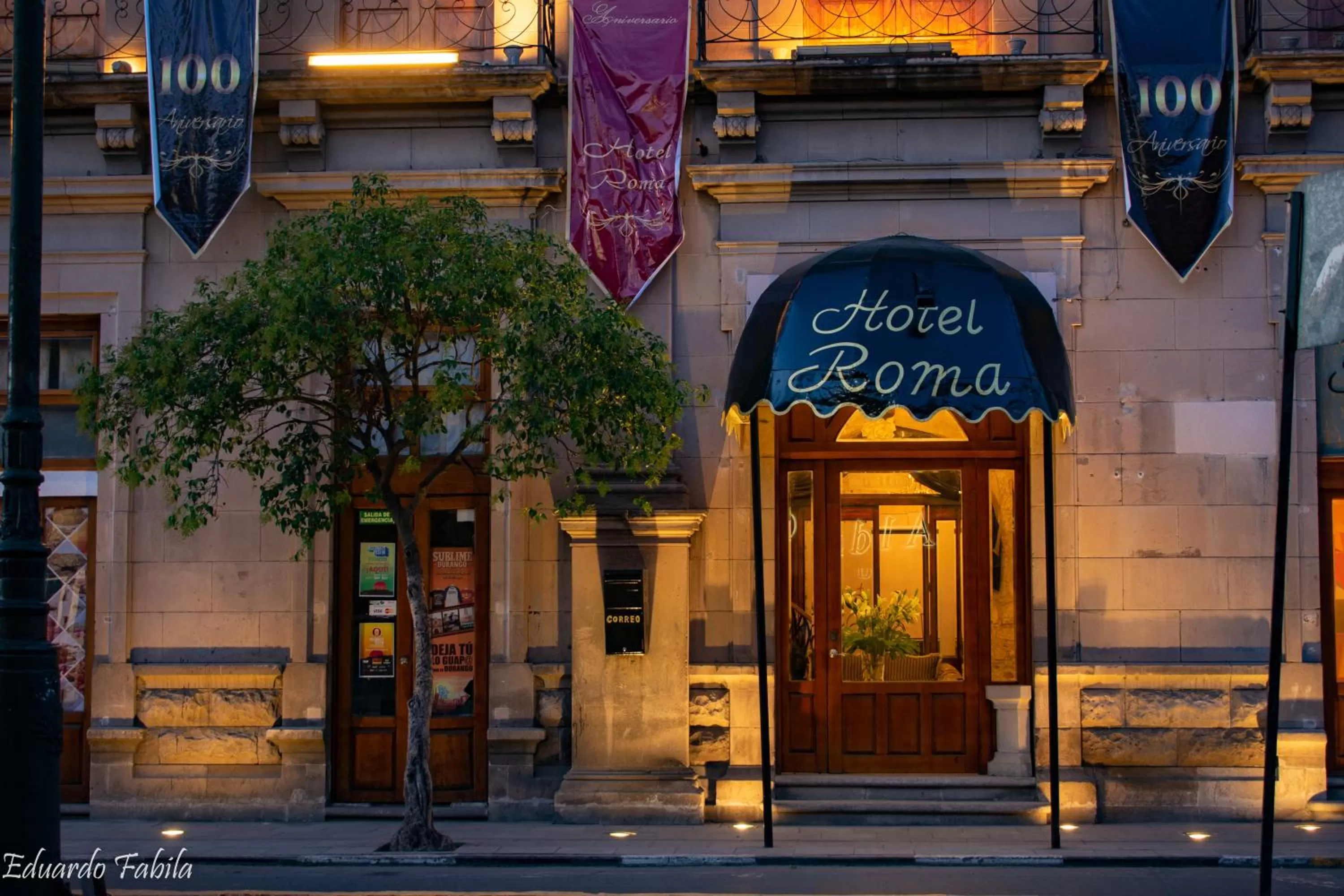 Facade/entrance in Hotel Roma