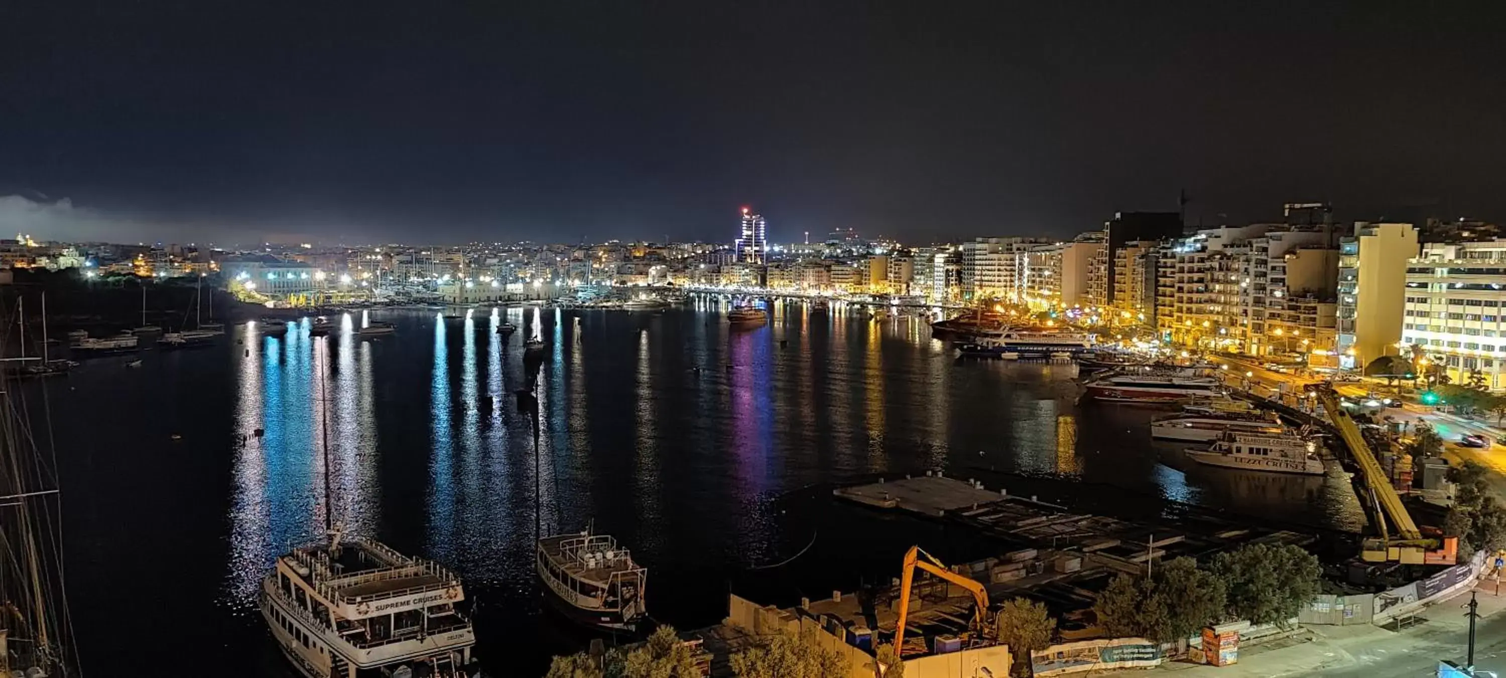 Bird's eye view in Sliema Marina Hotel