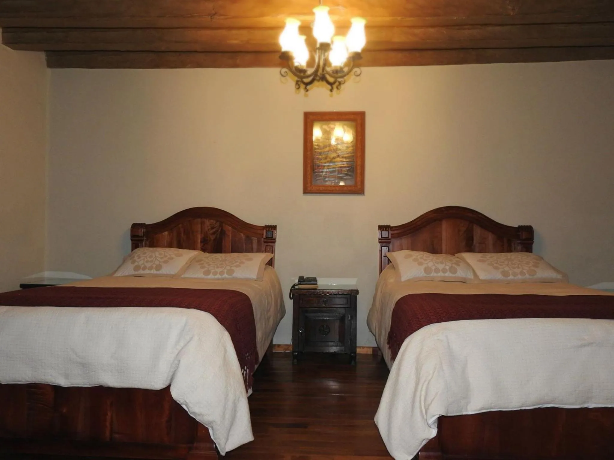 Bed in Hotel Santa Clara