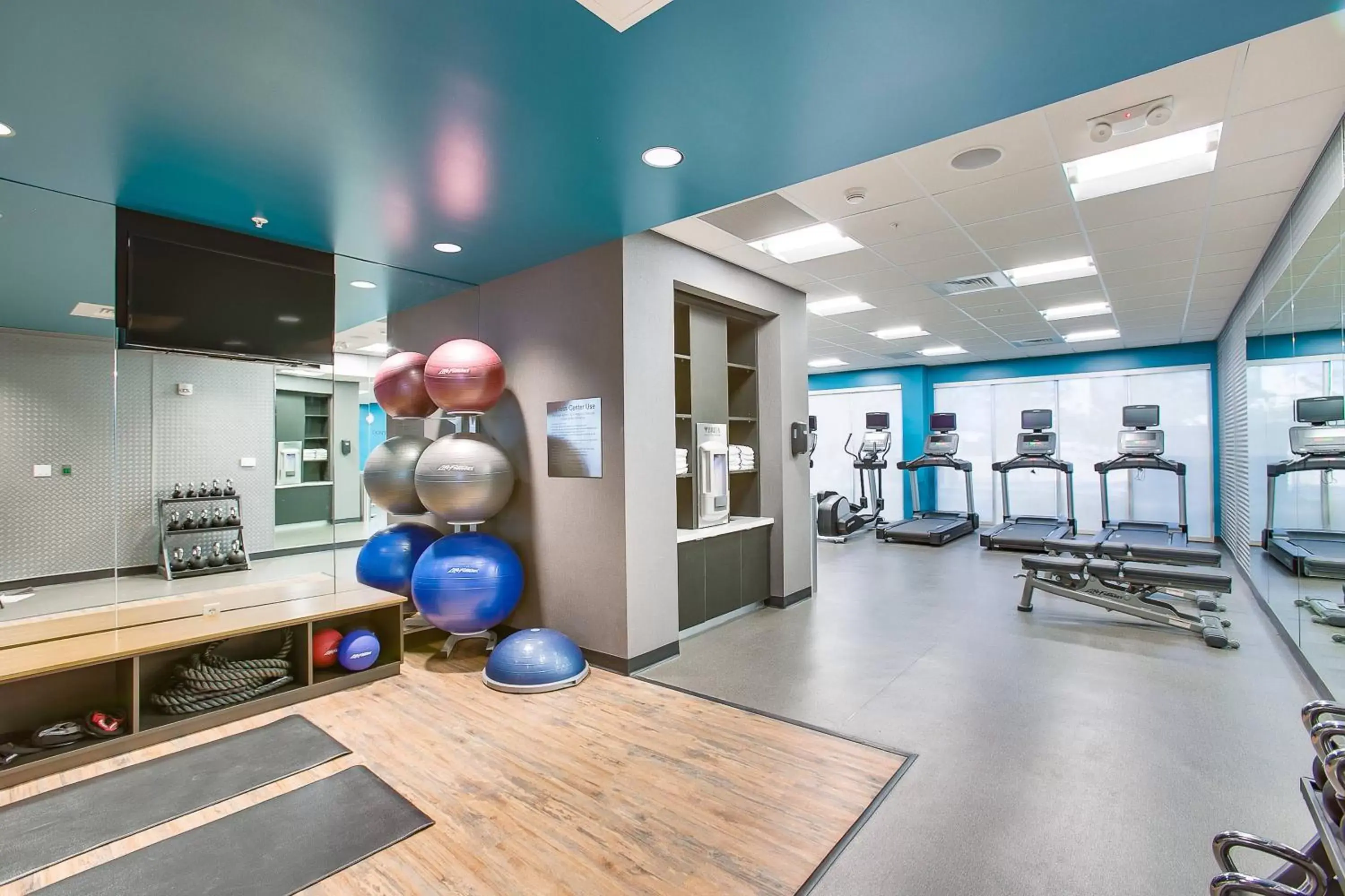 Fitness centre/facilities in Fairfield Inn & Suites By Marriott Wichita East