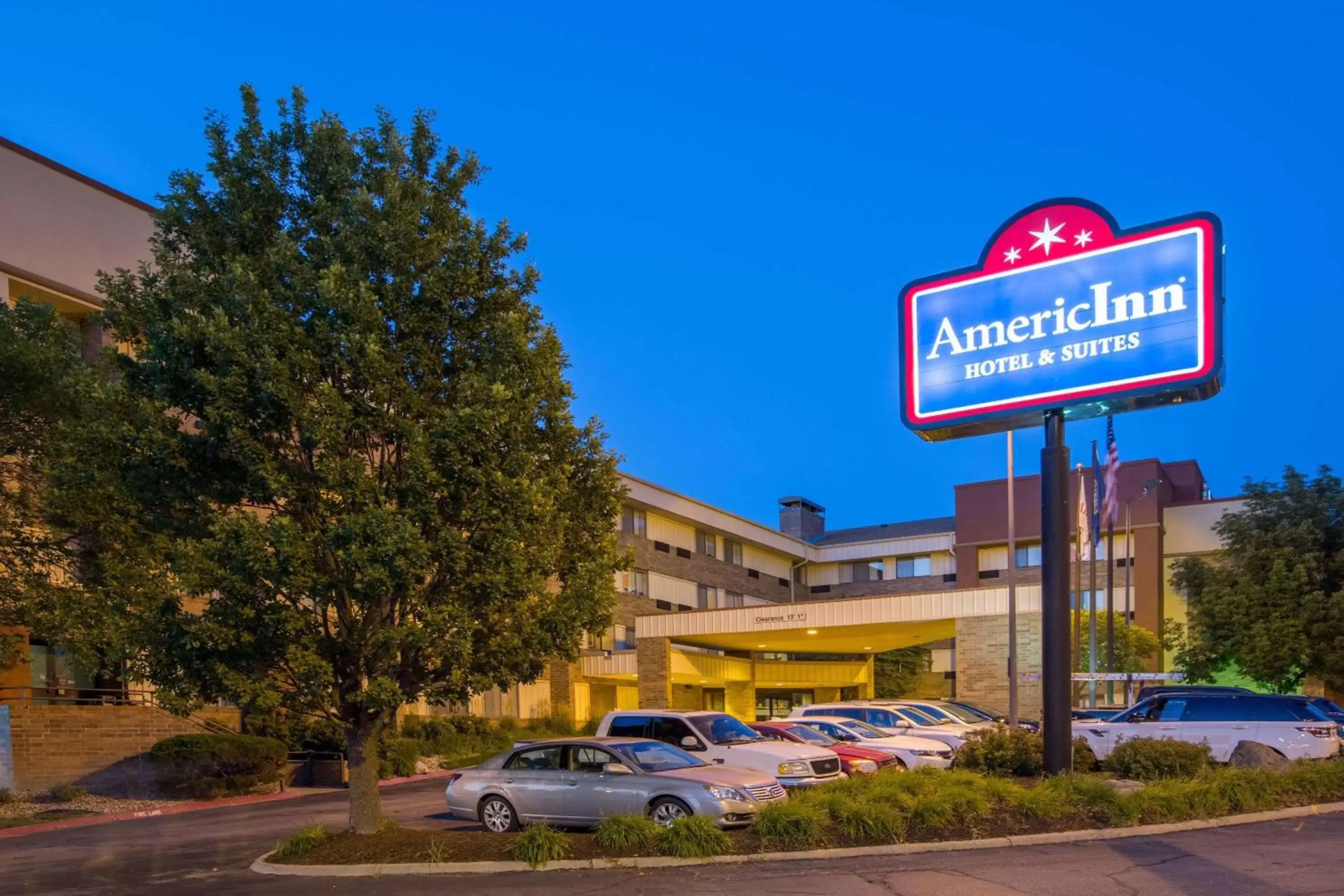 Property Building in AmericInn by Wyndham Omaha