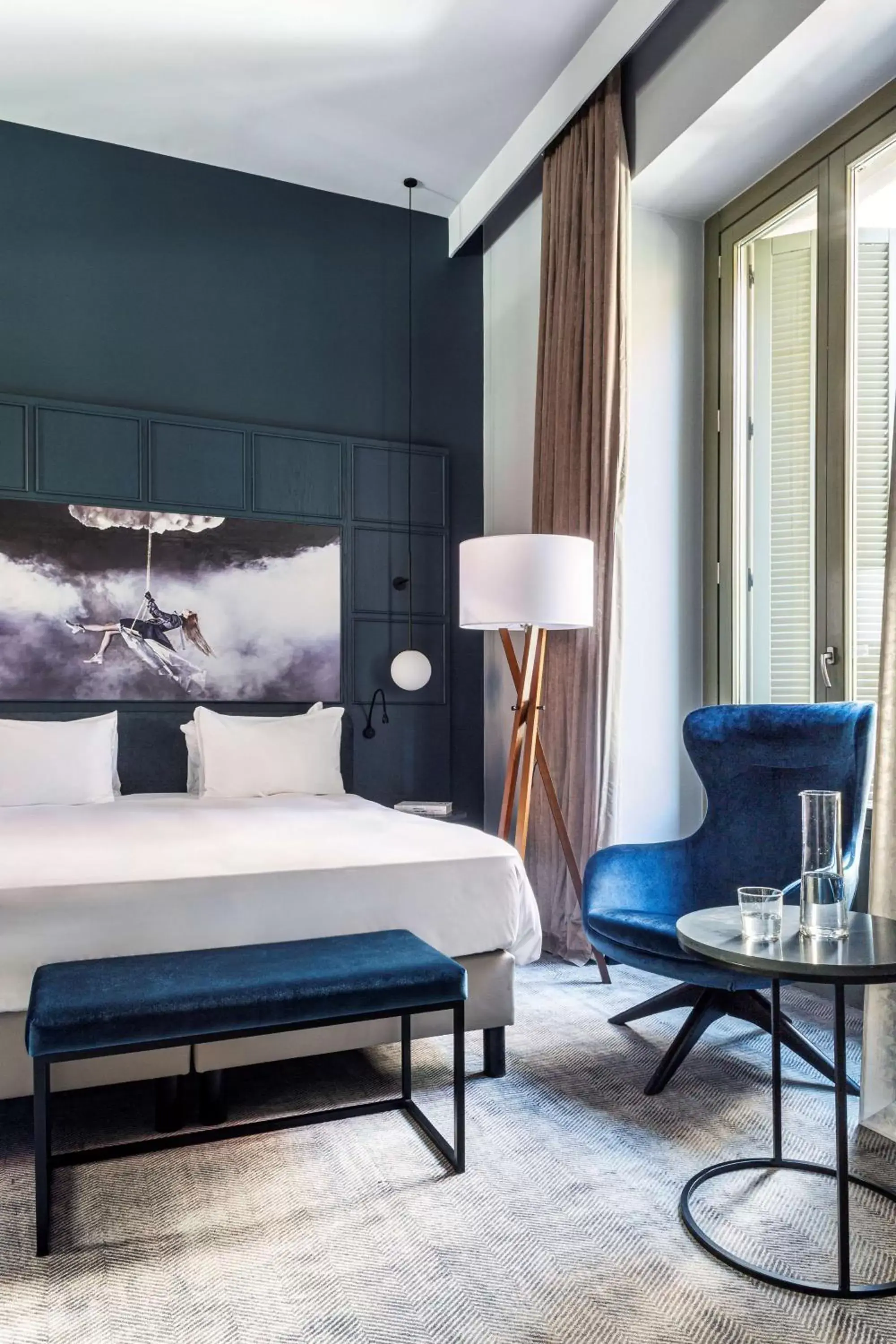 Photo of the whole room, Bed in Radisson Blu Hotel, Madrid Prado