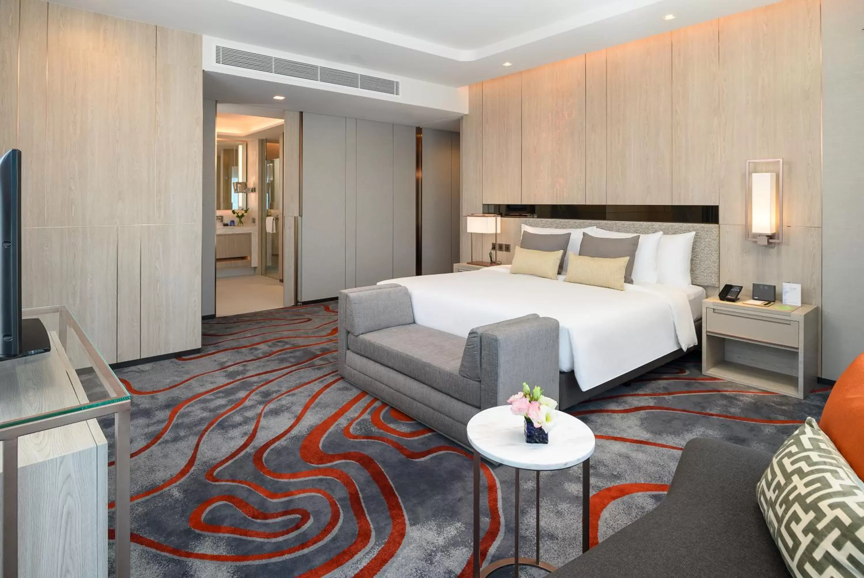 Bed in Hotel Nikko Bangkok - SHA Extra Plus Certified