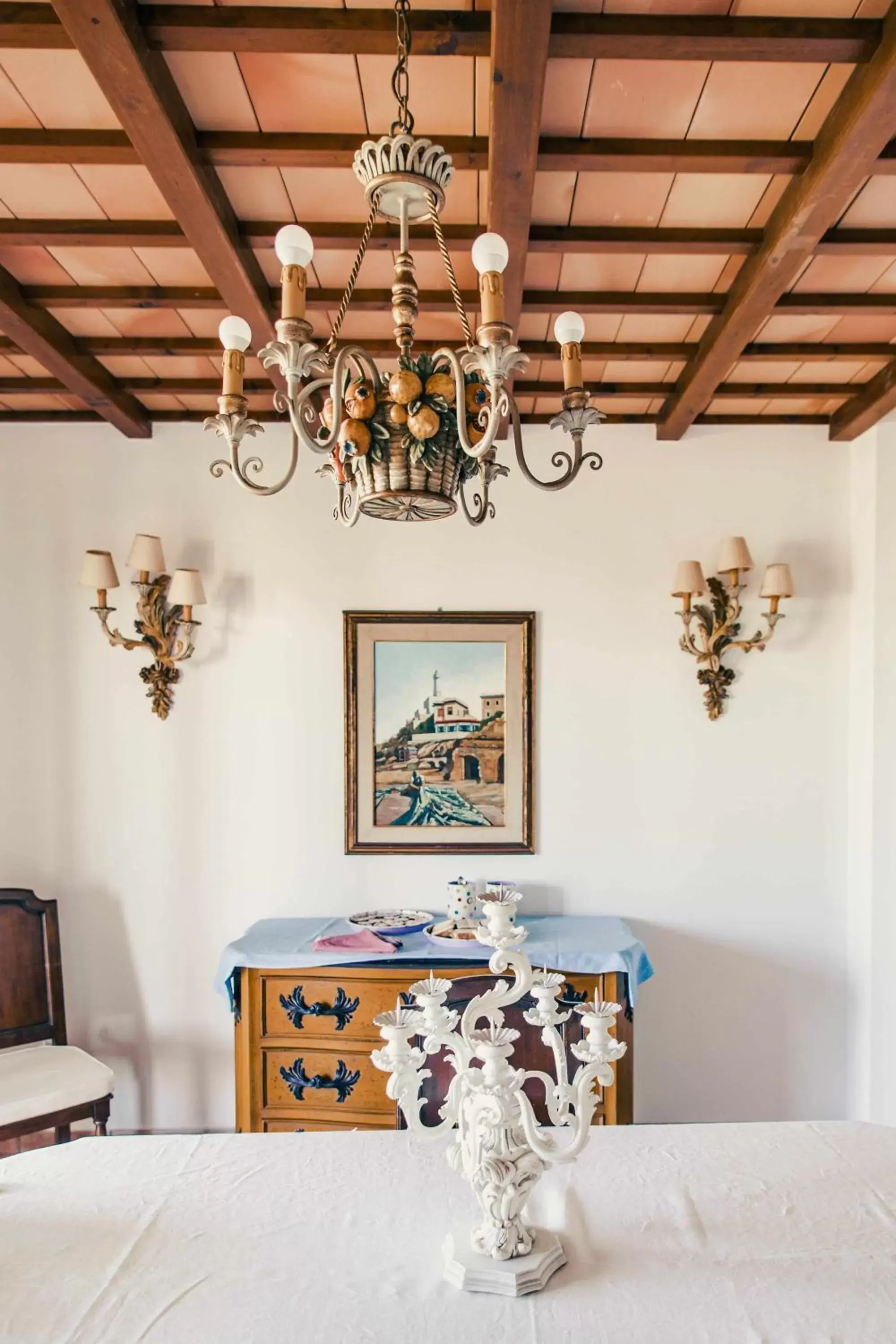 Dining Area in Bed and Breakfast Villa Romano