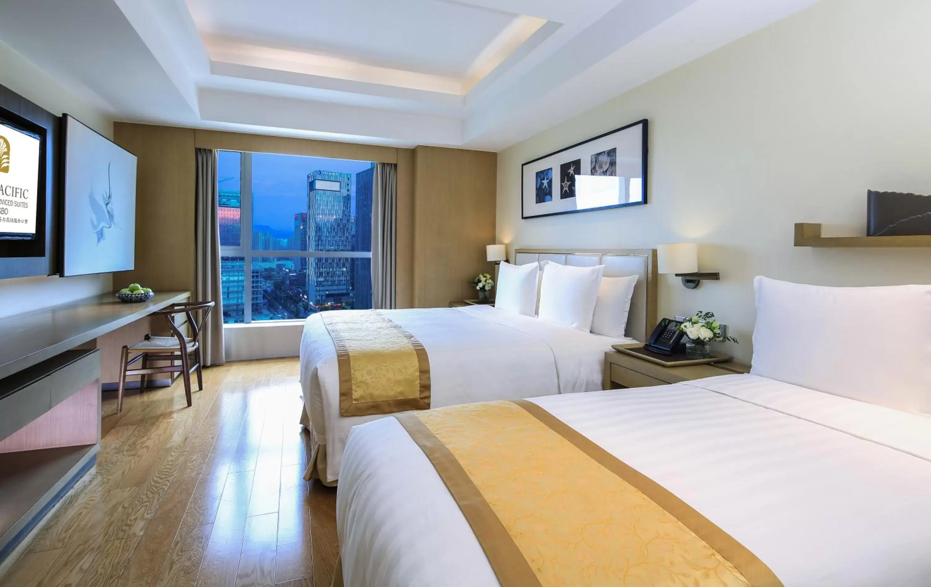 Photo of the whole room in Pan Pacific Serviced Suites Ningbo