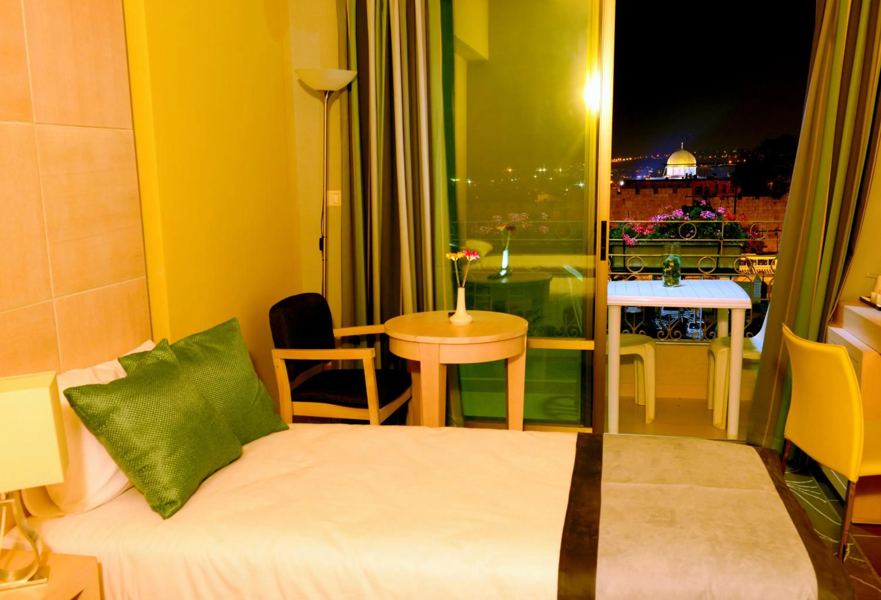 Photo of the whole room, Bed in Holy Land Hotel