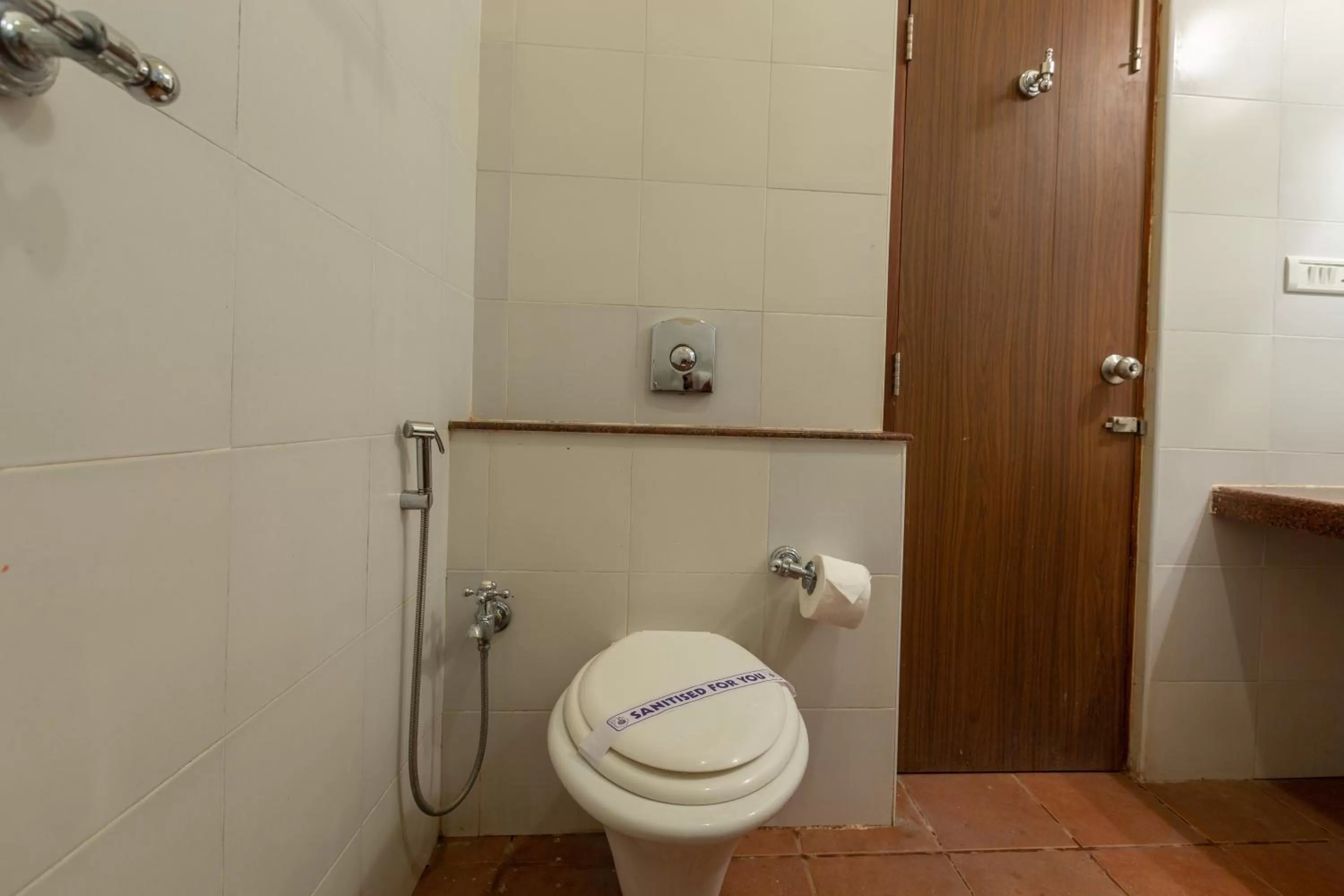 Bathroom in KSTDC Hotel Mayura Yagachi, Belur