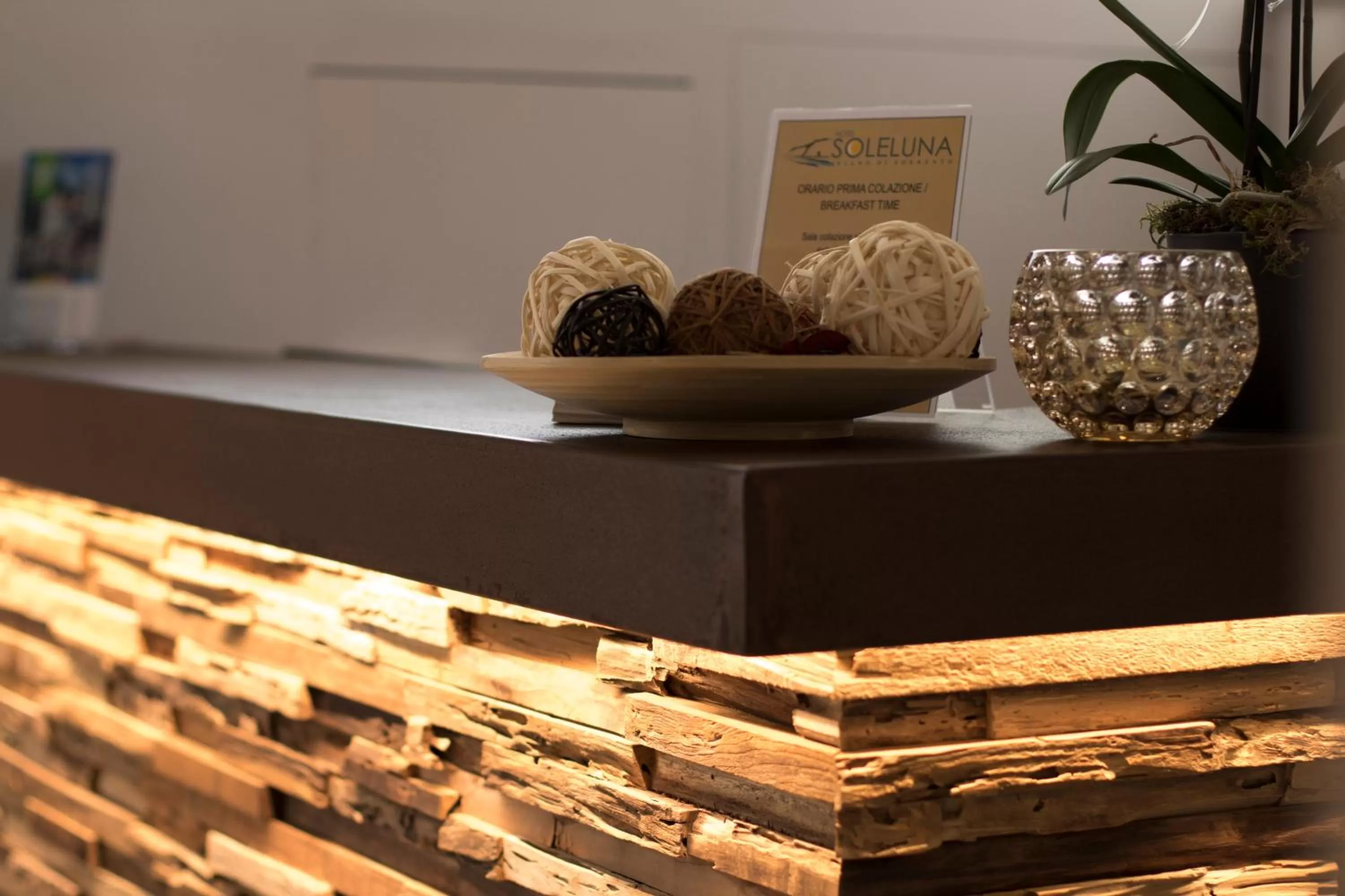 Lobby or reception in Hotel Soleluna