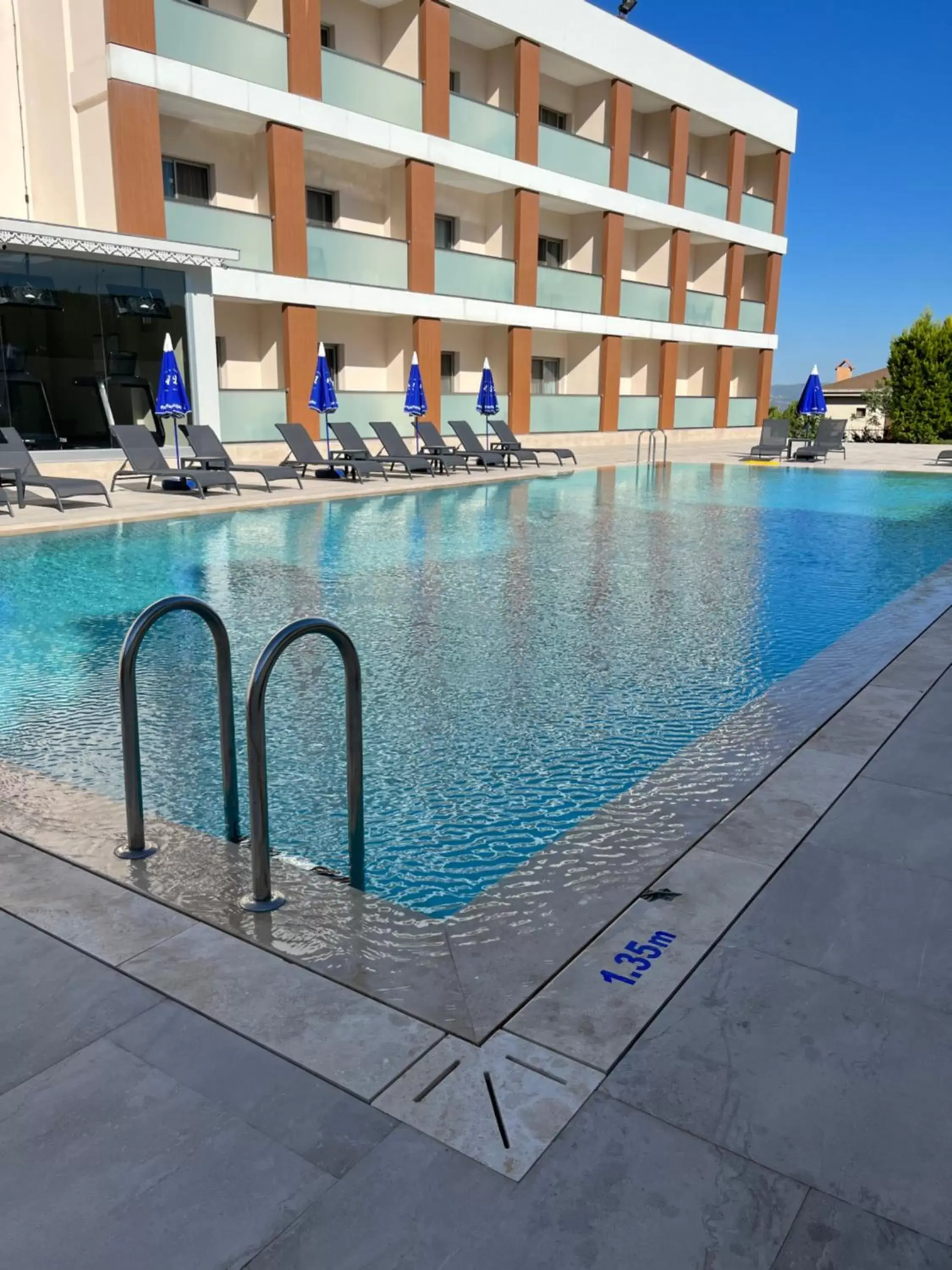Pool view in Holiday Inn Express Manisa-West by IHG Pool view in Holiday Inn Express Manisa-West by IHG