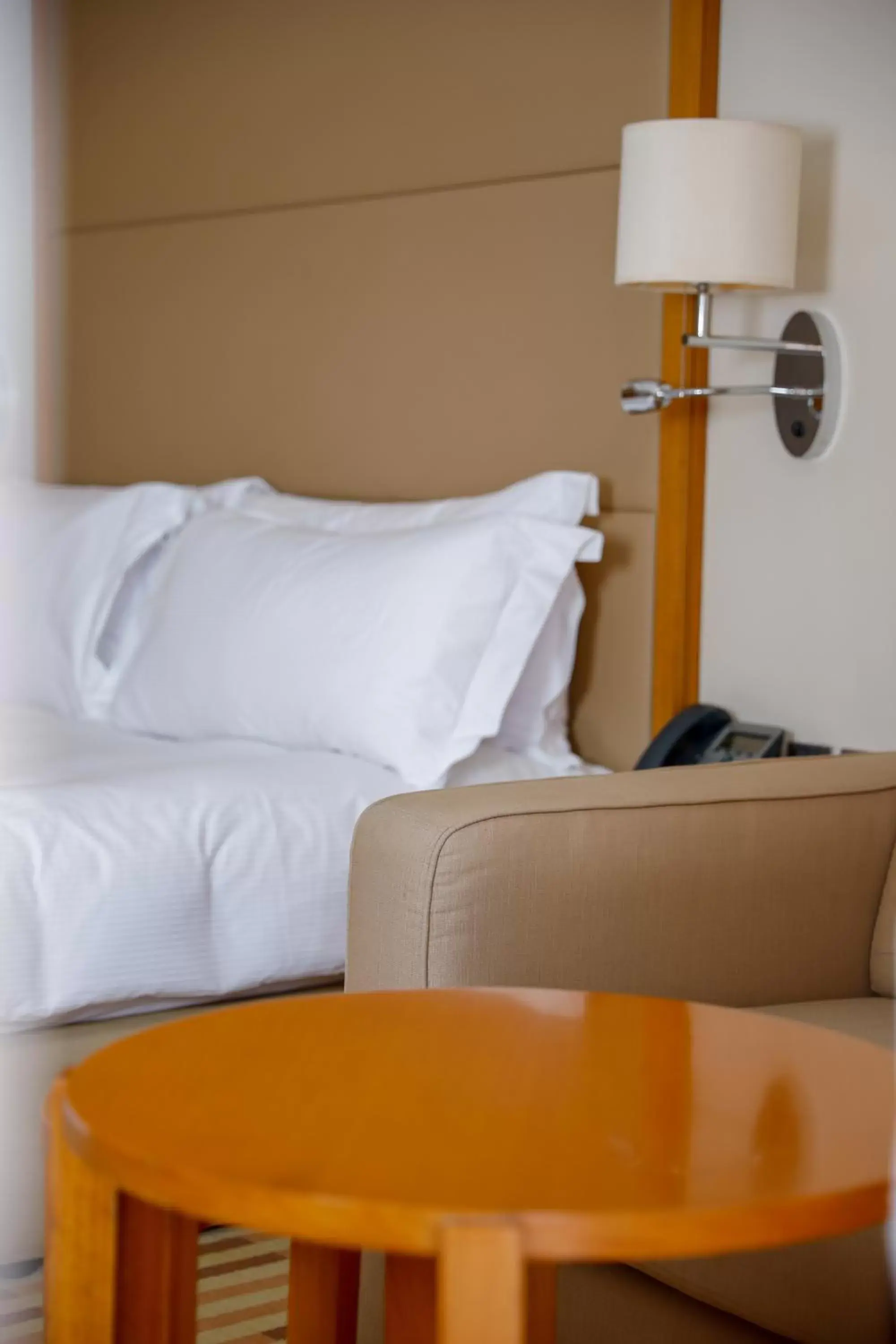 Bed in Crowne Plaza Sohar, an IHG Hotel