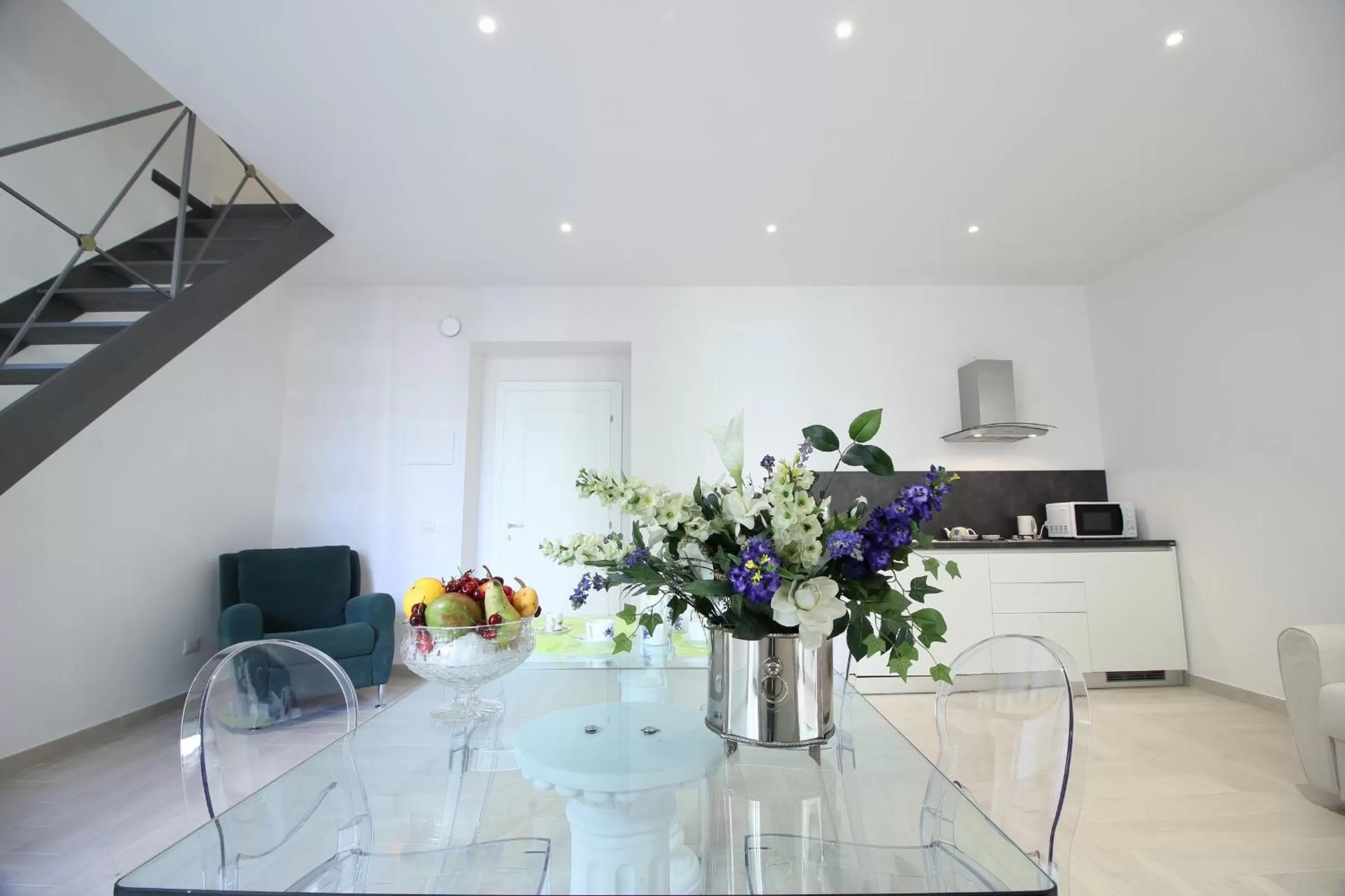 Living room in Palazzo d'Auria ApartHotel