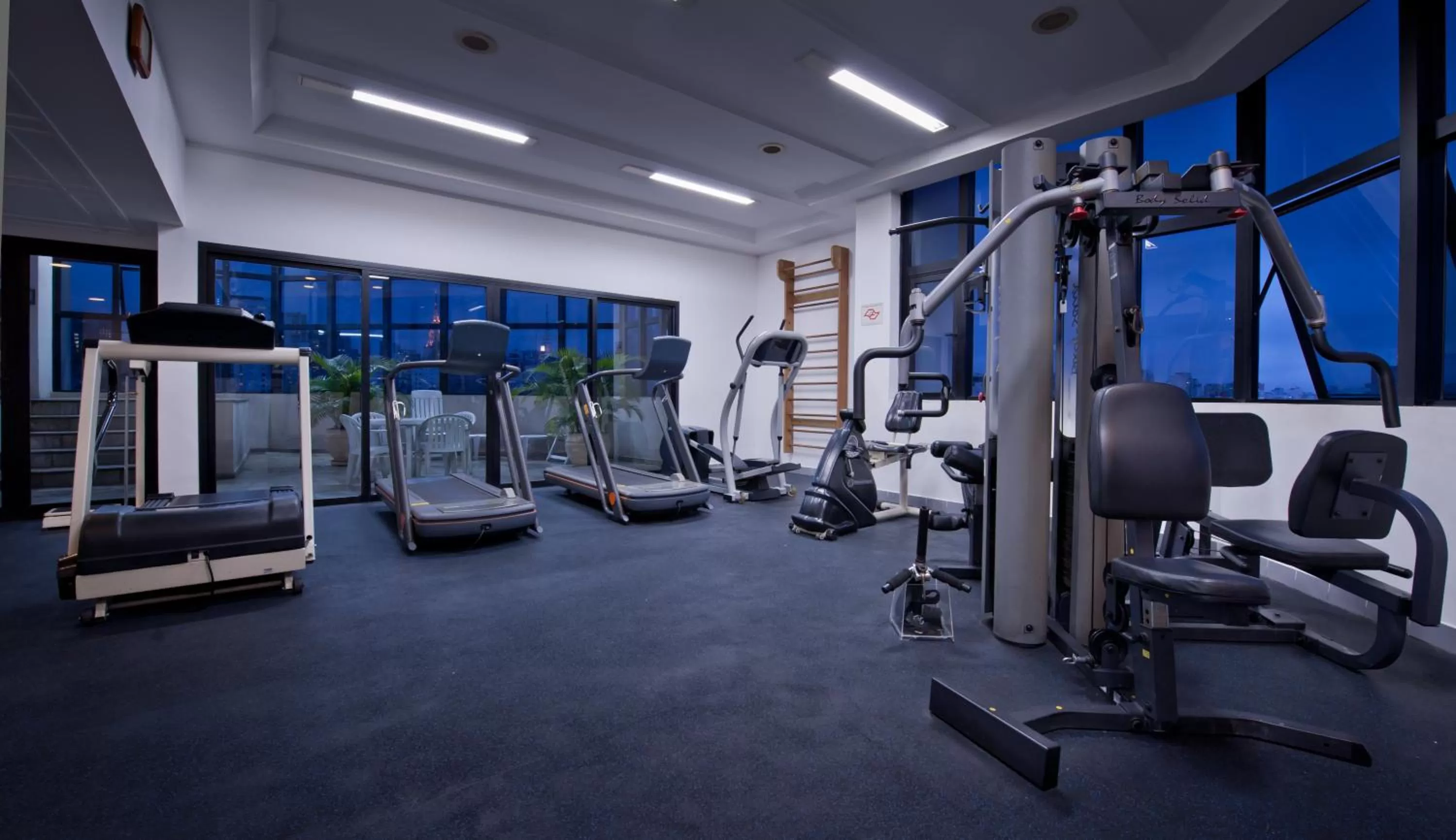 Fitness centre/facilities in Ninety Hotel