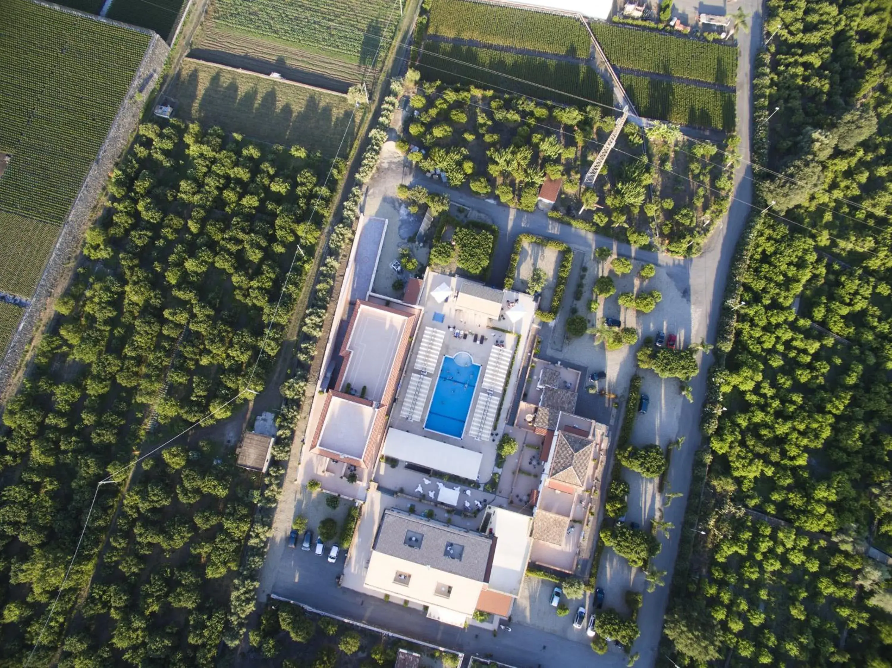 Bird's eye view, Bird's-eye View in La Terra Dei Sogni Country Hotel