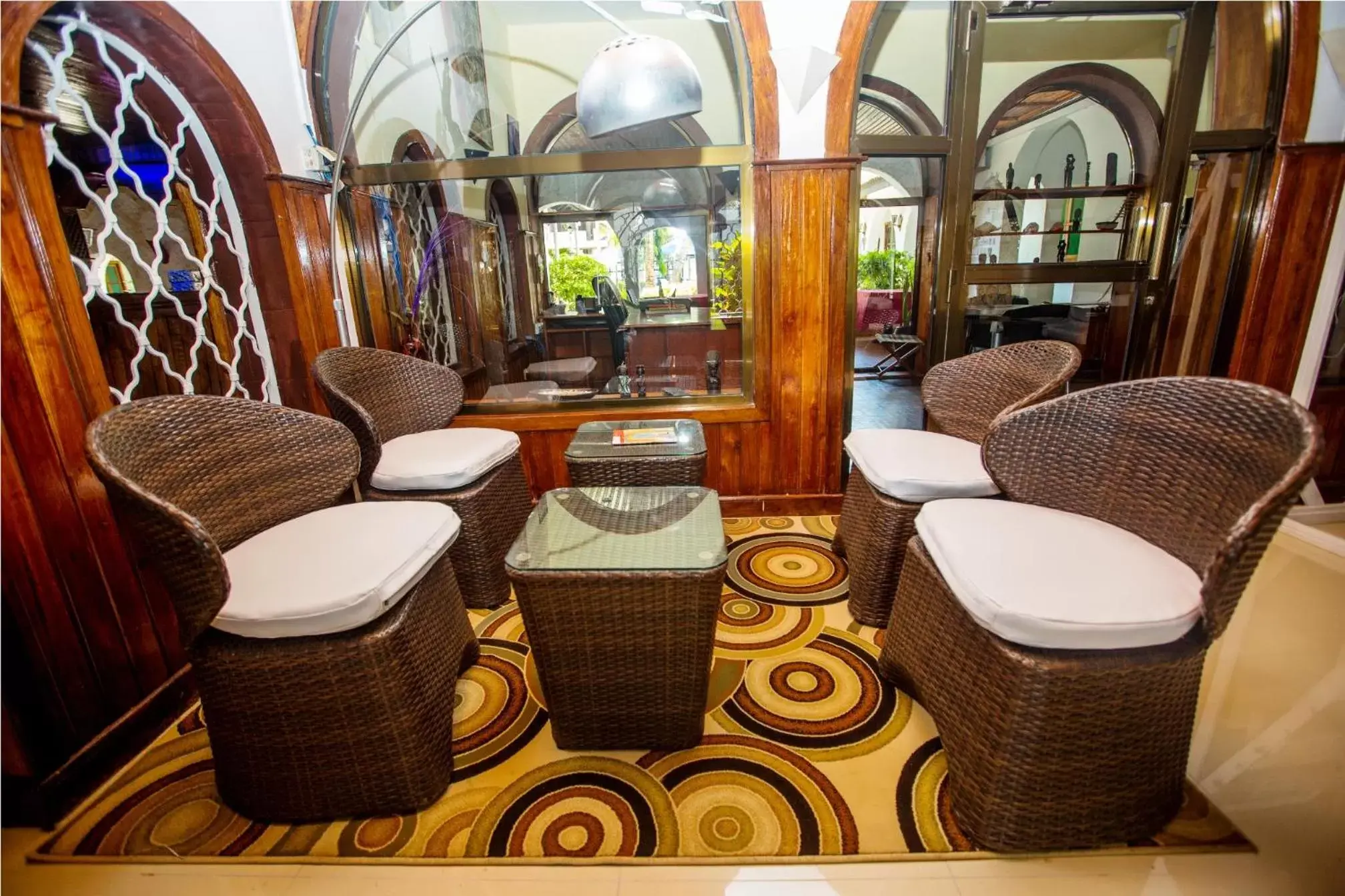 Lobby or reception, Seating Area in Jangwani Sea Breeze Resort