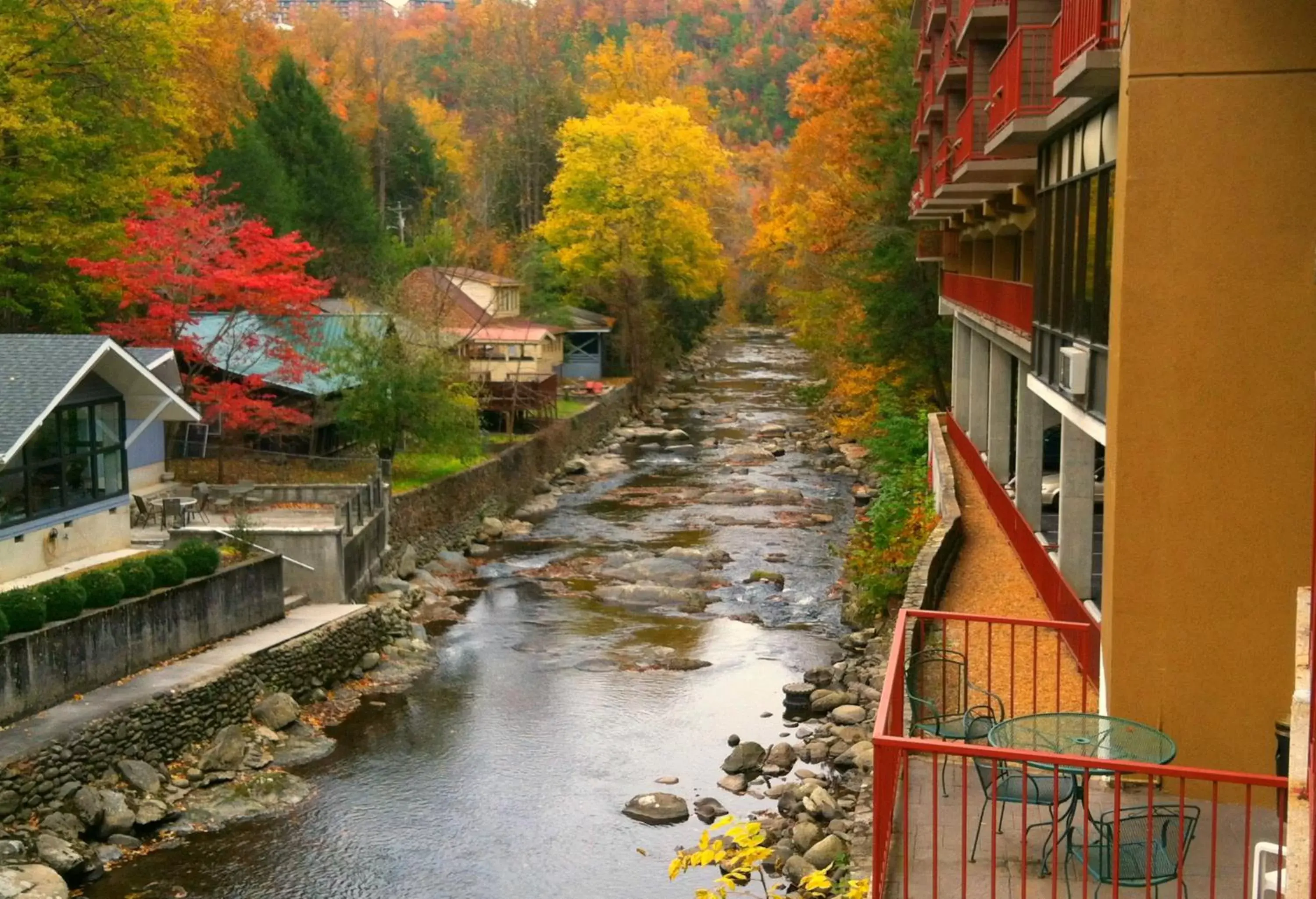 River view, Neighborhood in Baymont by Wyndham Gatlinburg On The River