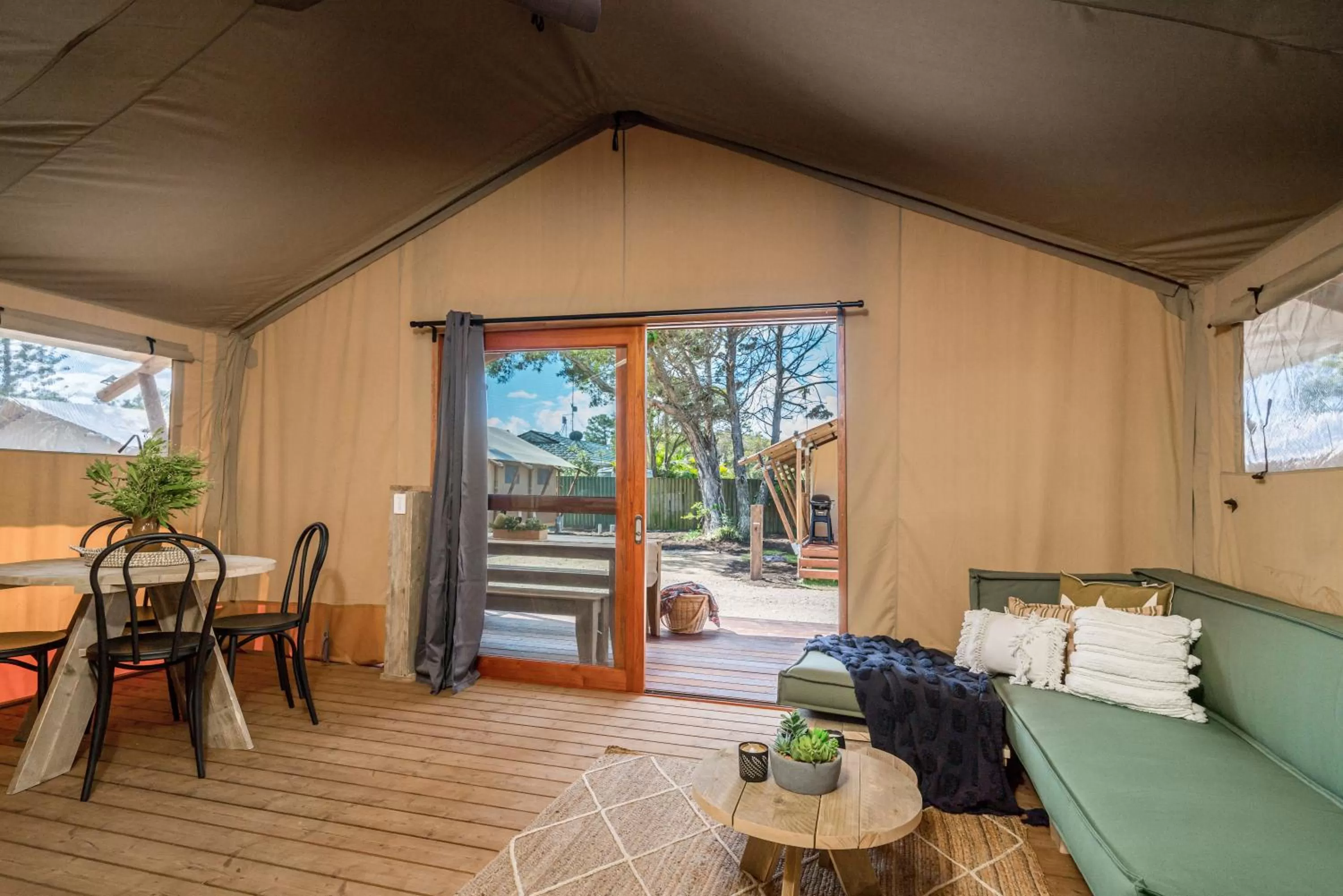 Patio in Ballina Beach Nature Resort