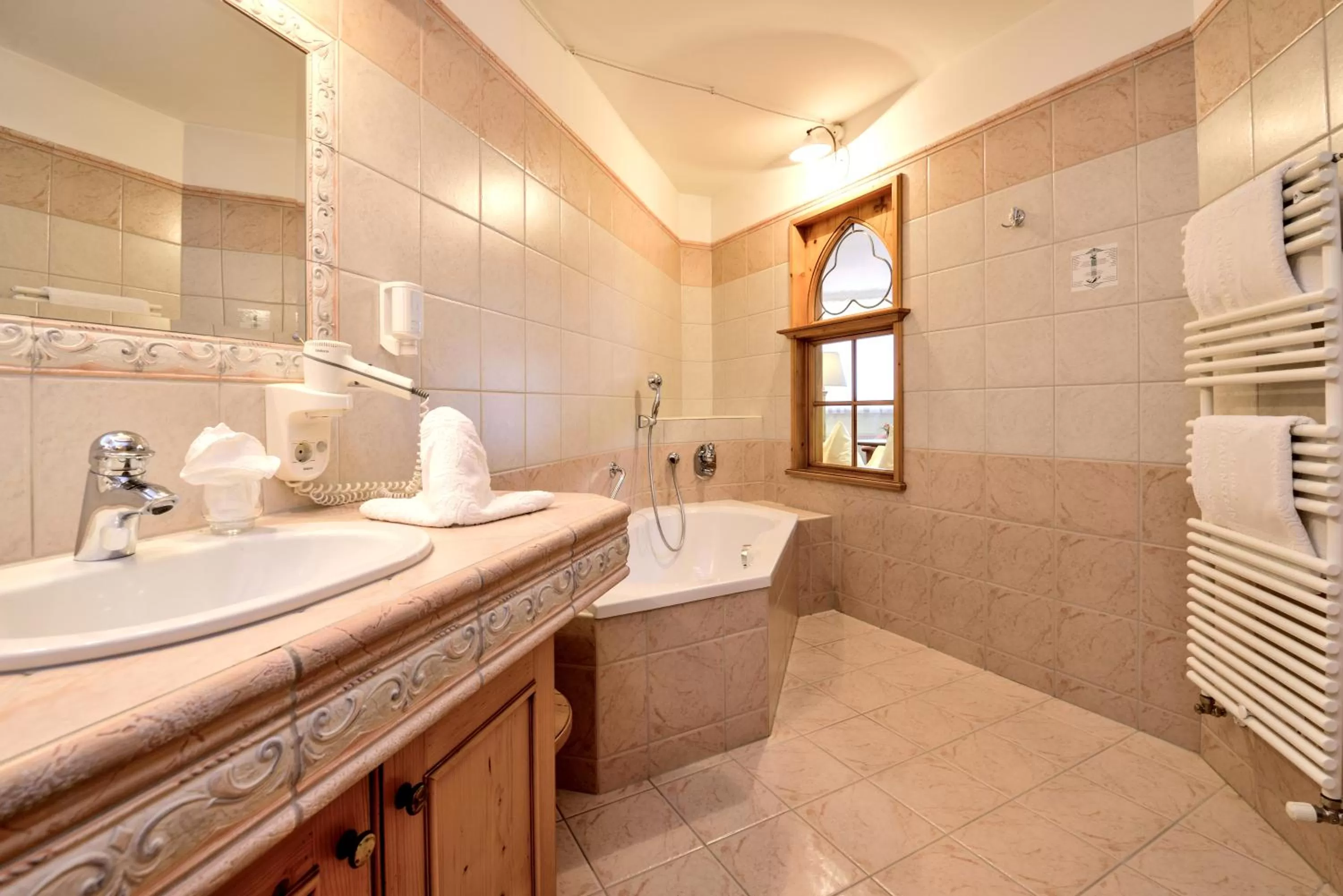 Bathroom in Hotel Vitalquelle Montafon