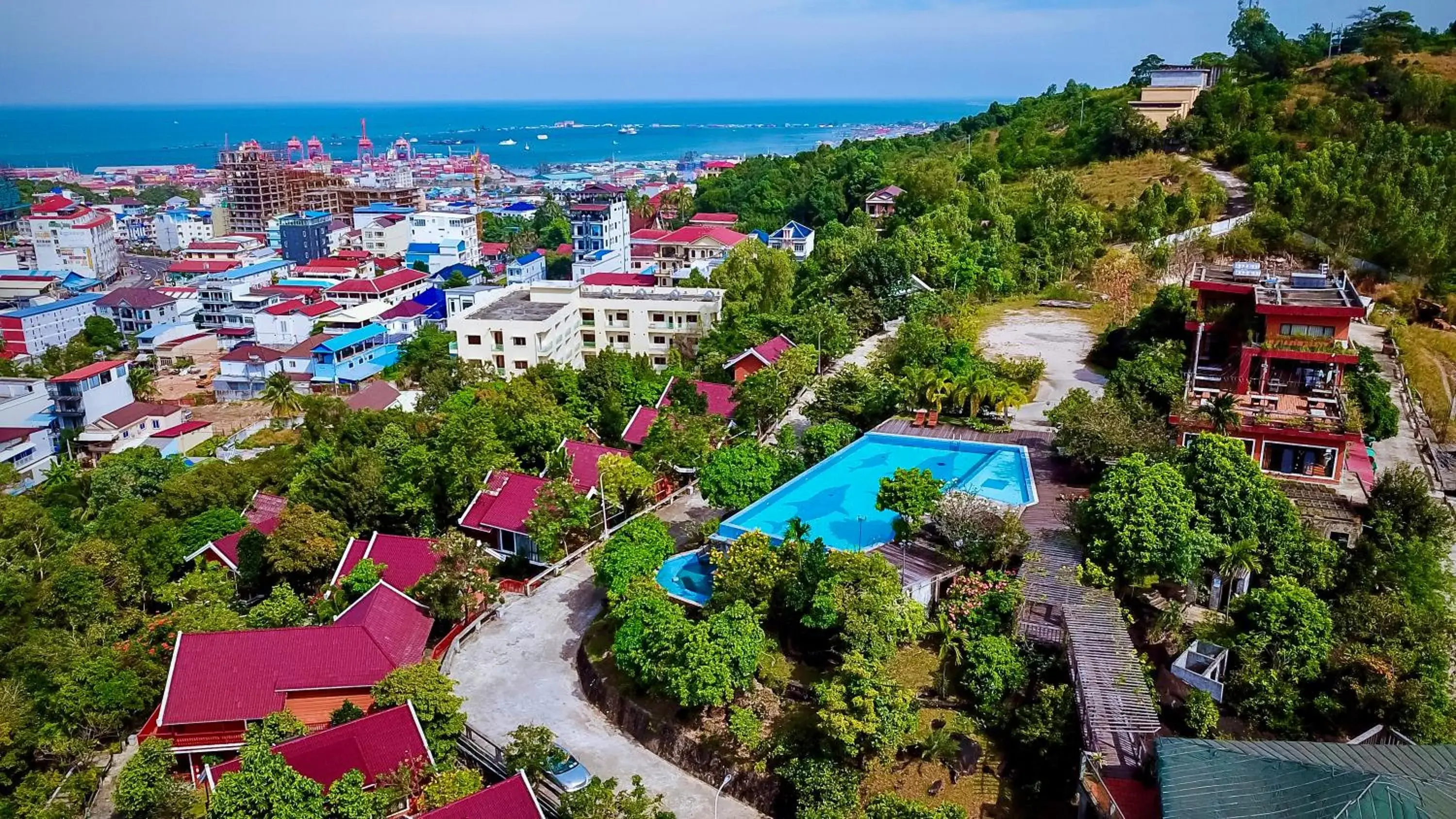 Property building, Bird's-eye View in 360 Resort