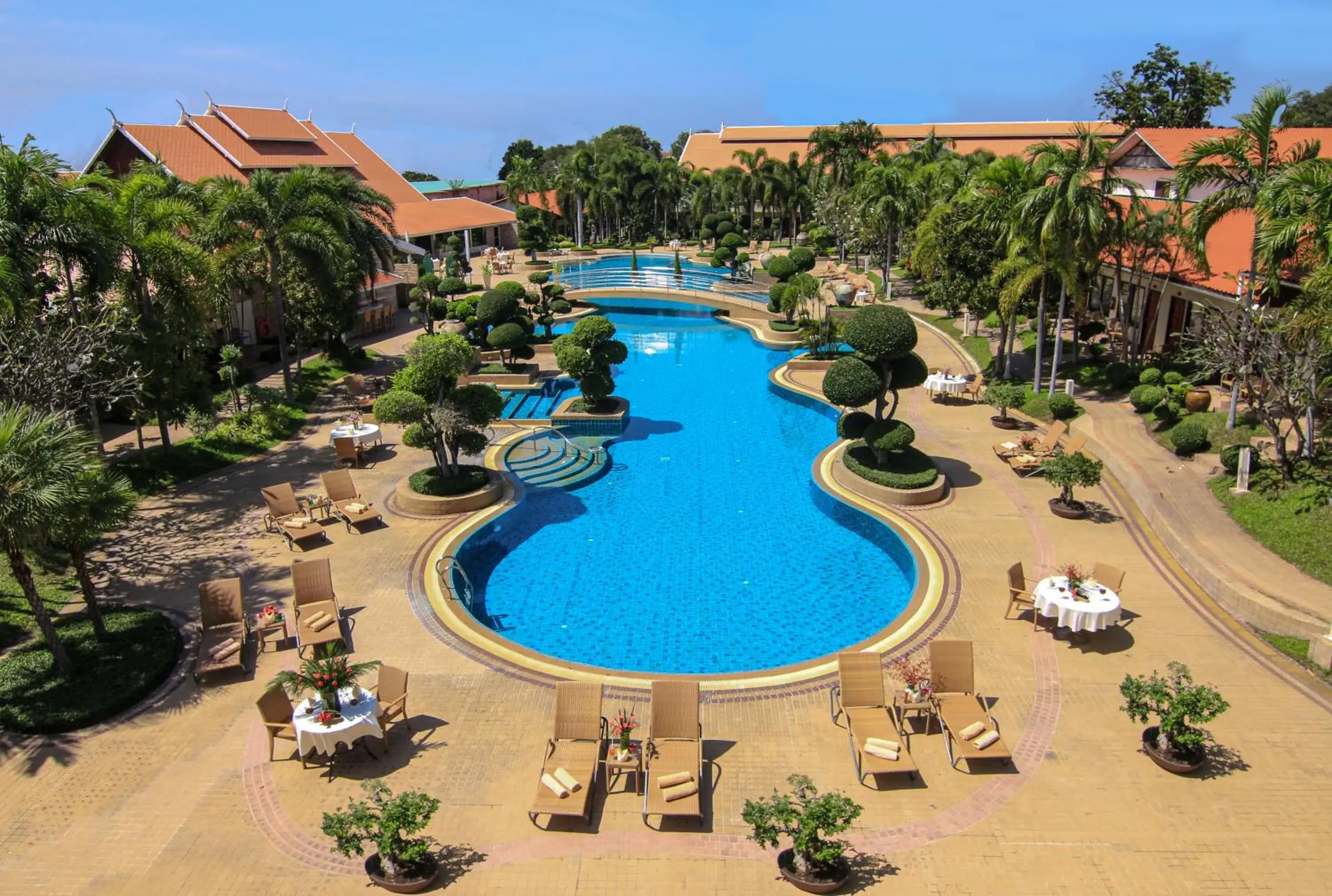 Swimming pool, Pool View in Thai Garden Resort